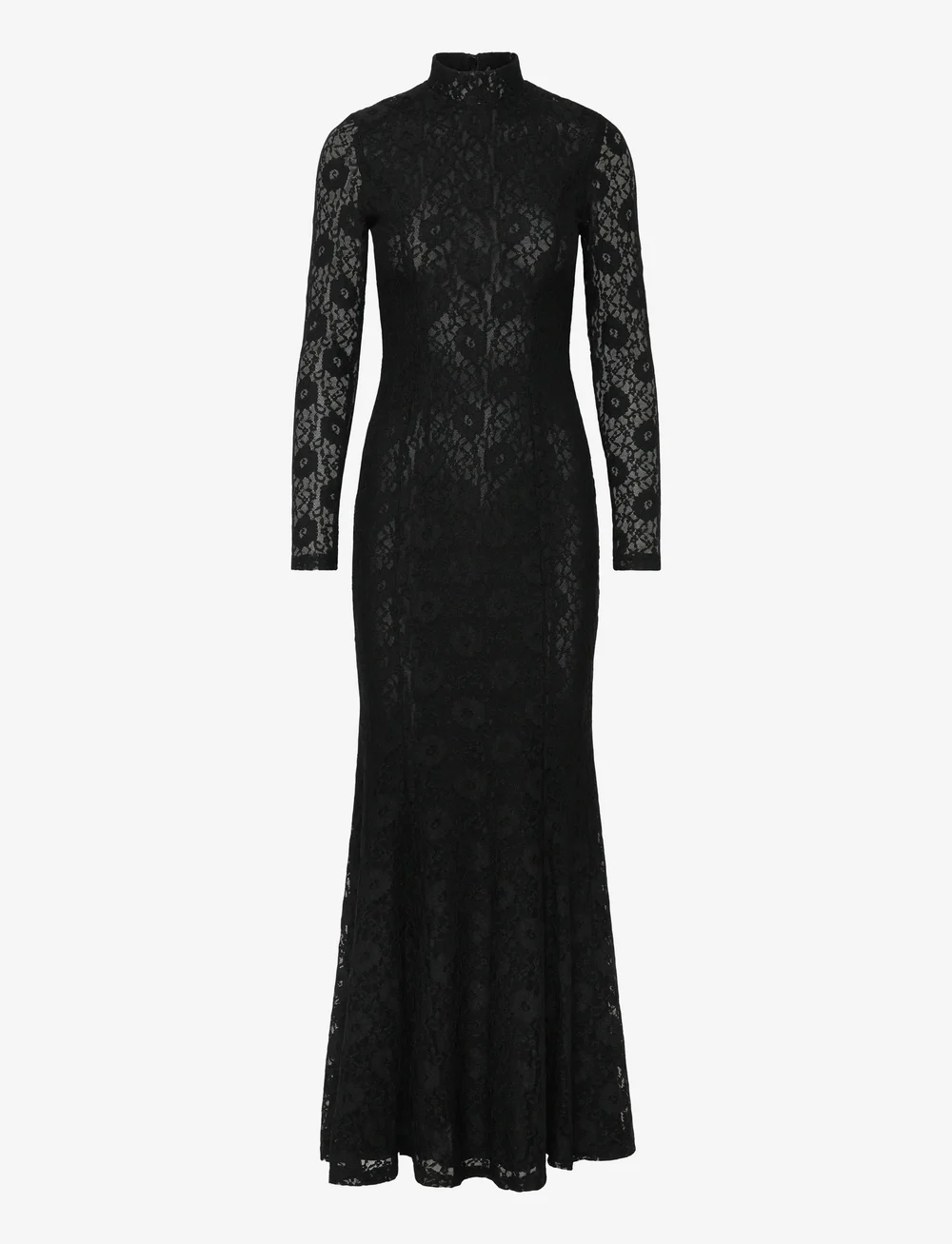 Bardot - HARLYN LACE MAXI DRESS - aftenkjoler - black - 0