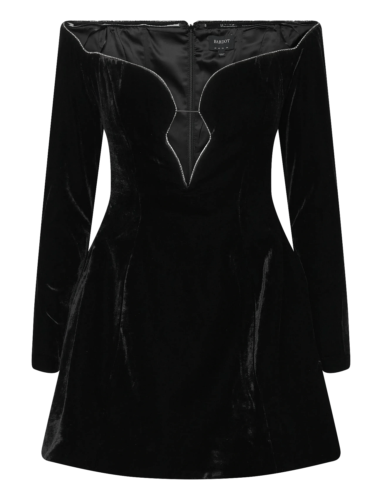 Bardot - Luvia Velour Hourglass Dress