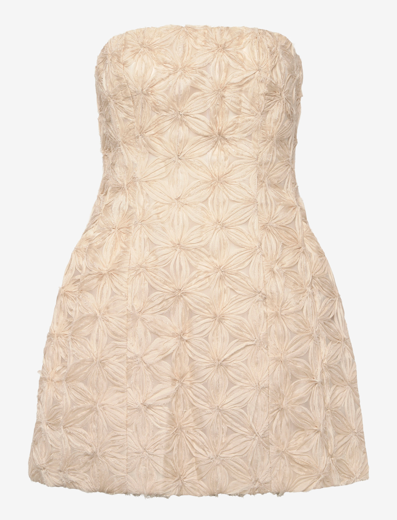 Bardot - KAROLINE FLORAL MINI DRESS - korte kjoler - lt beige - 0