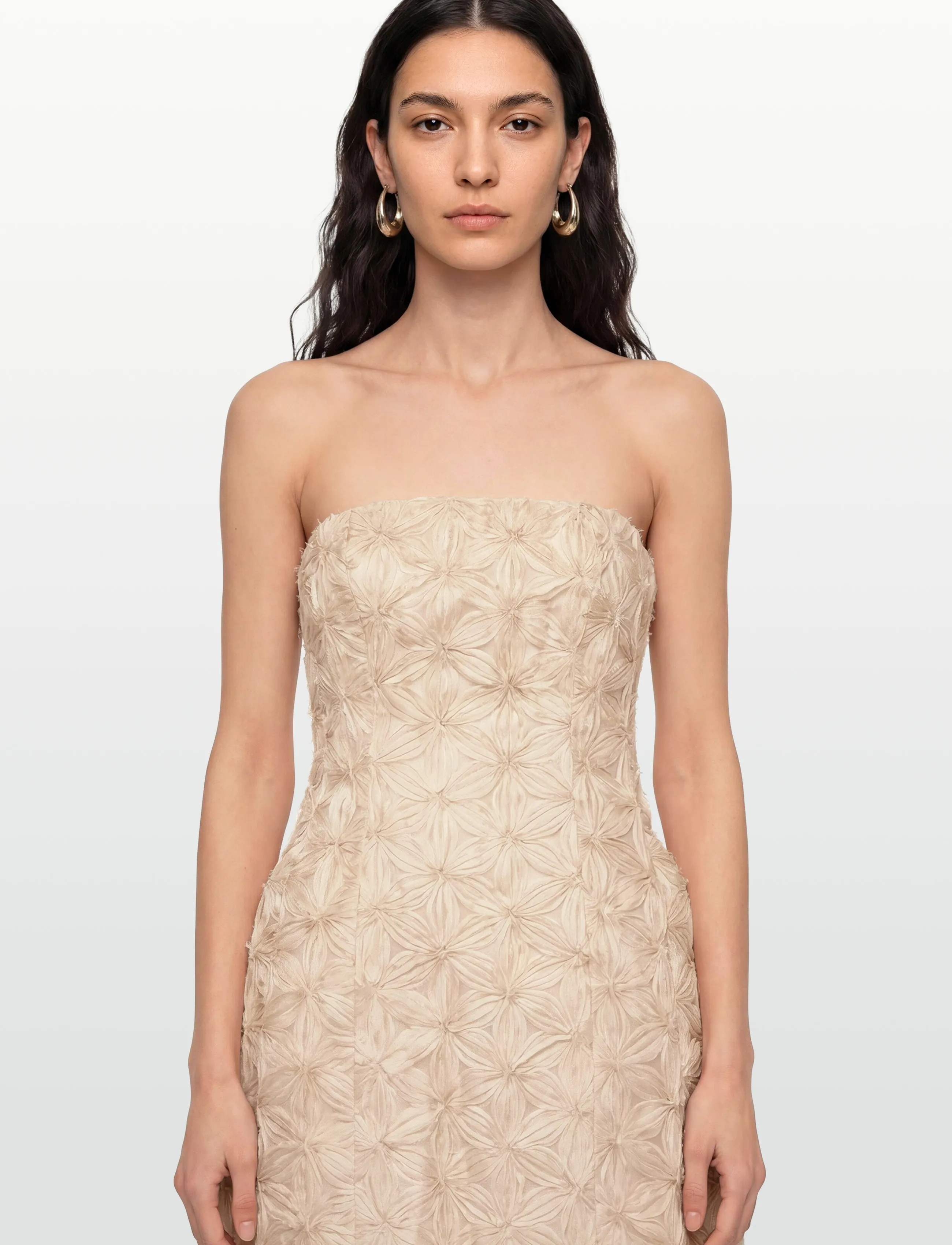Bardot - KAROLINE FLORAL MINI DRESS - korte kjoler - lt beige - 3