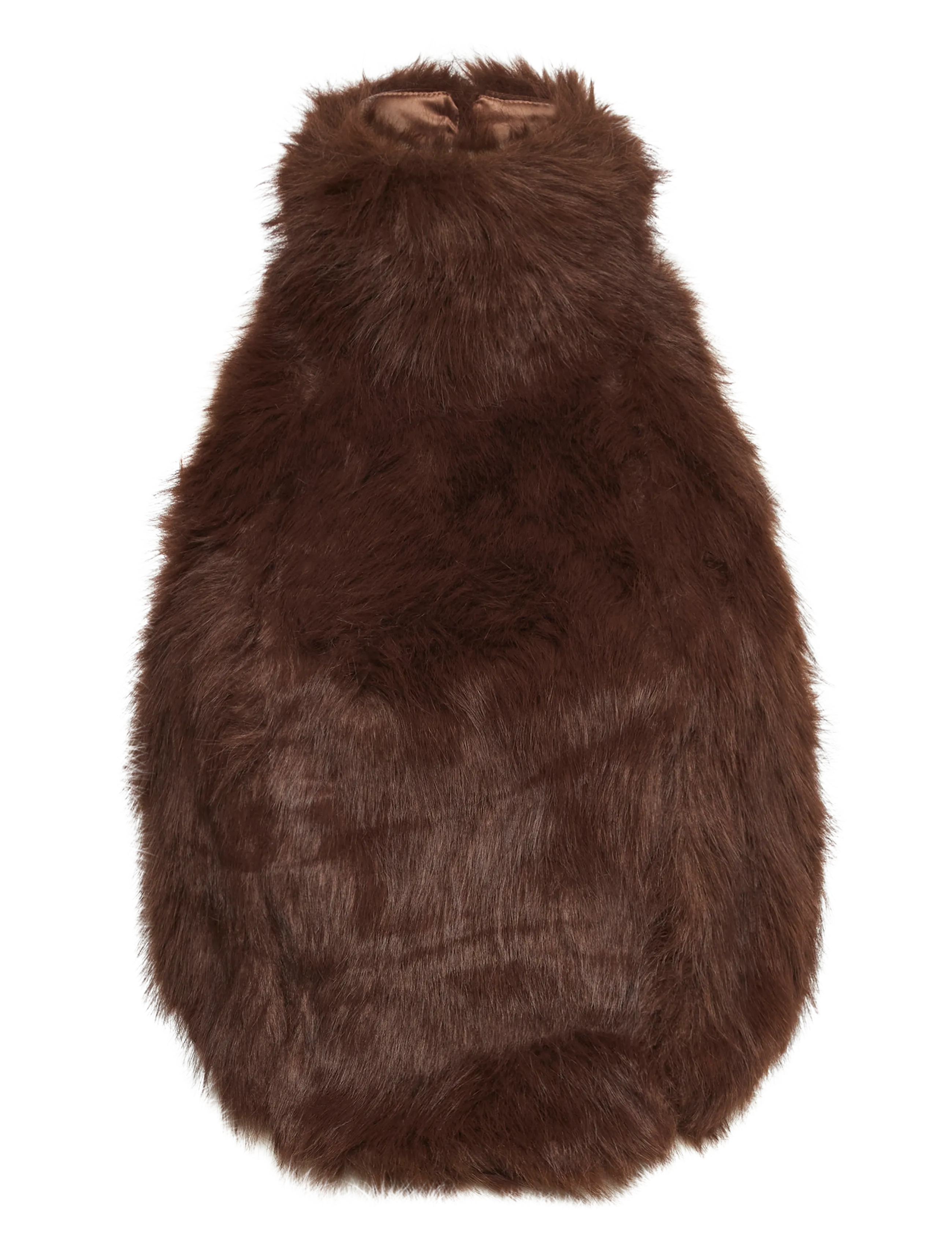 Bardot JULIETTA FAUX FUR TOP - Kläder - CHOCOLATE / brown