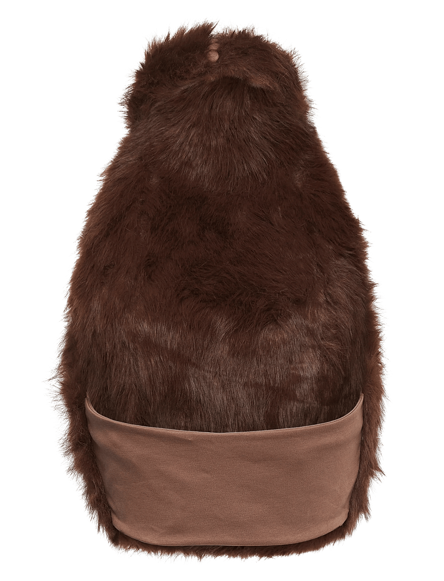 Bardot - JULIETTA FAUX FUR TOP - speciella tillfällen - chocolate - 2