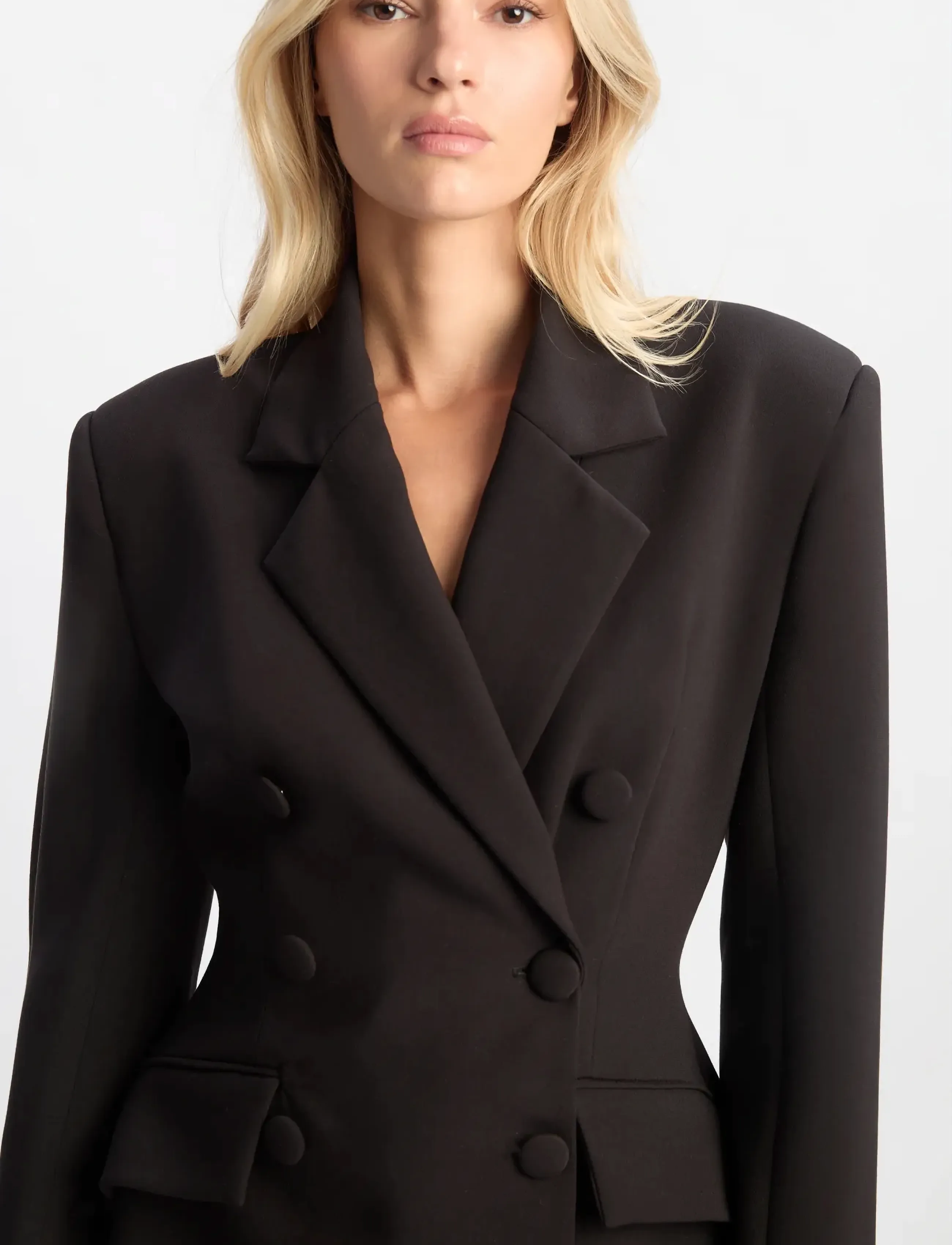 Bardot - SERRA HOURGLASS BLAZER DRESS - proginės suknelės - black - 4