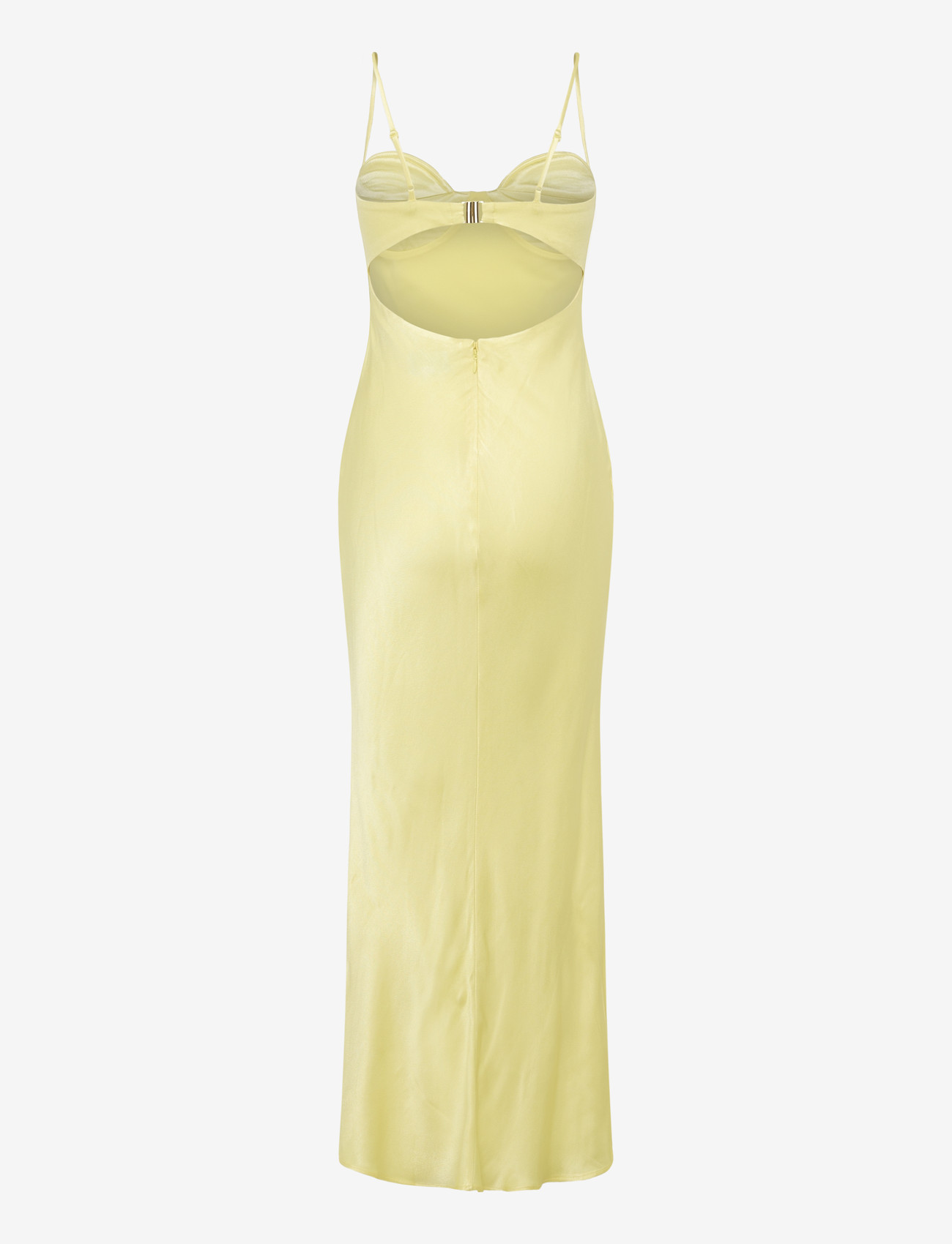 Bardot - DEVIN SATIN MAXI DRESS - aftonklänningar - lemn yelw - 2