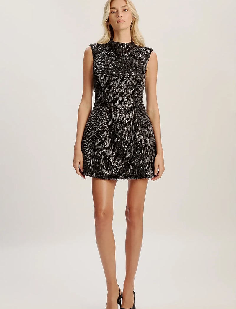 Bardot - CHRISTA HOURGLASS MINI DRESS - partykleider - black - 0