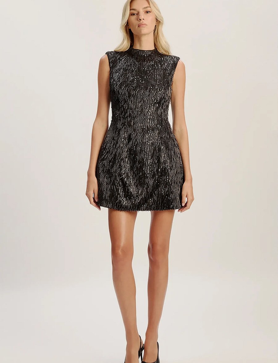 Bardot - CHRISTA HOURGLASS MINI DRESS - partykleider - black - 0