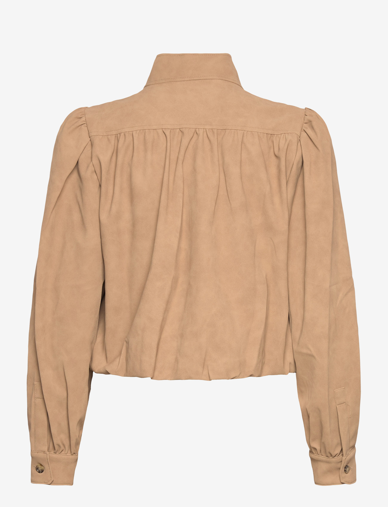 Bardot - LEON VEGAN LEATHER JACKET - vårjackor - soft beige - 2