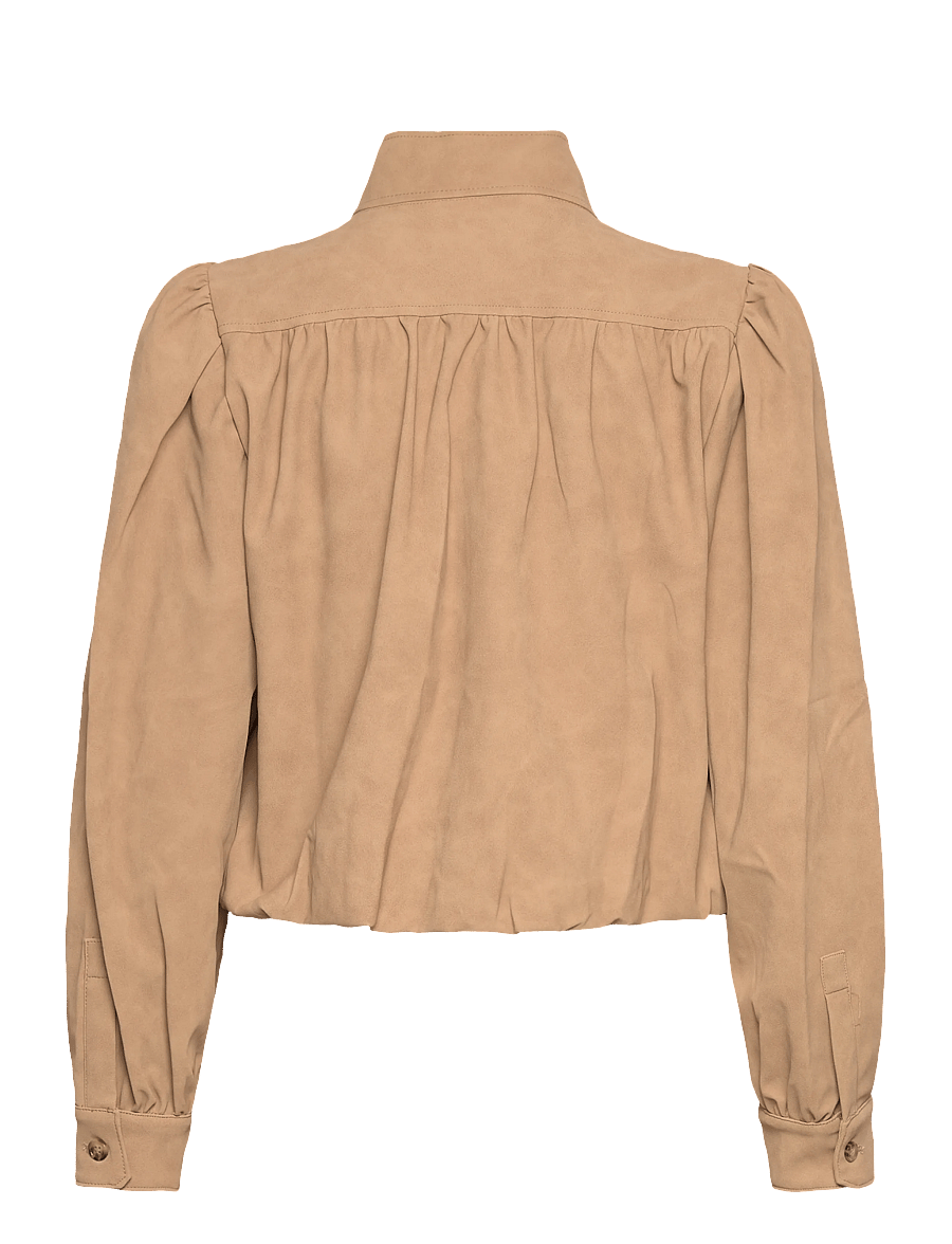 Bardot - LEON VEGAN LEATHER JACKET - forårsjakker - soft beige - 2