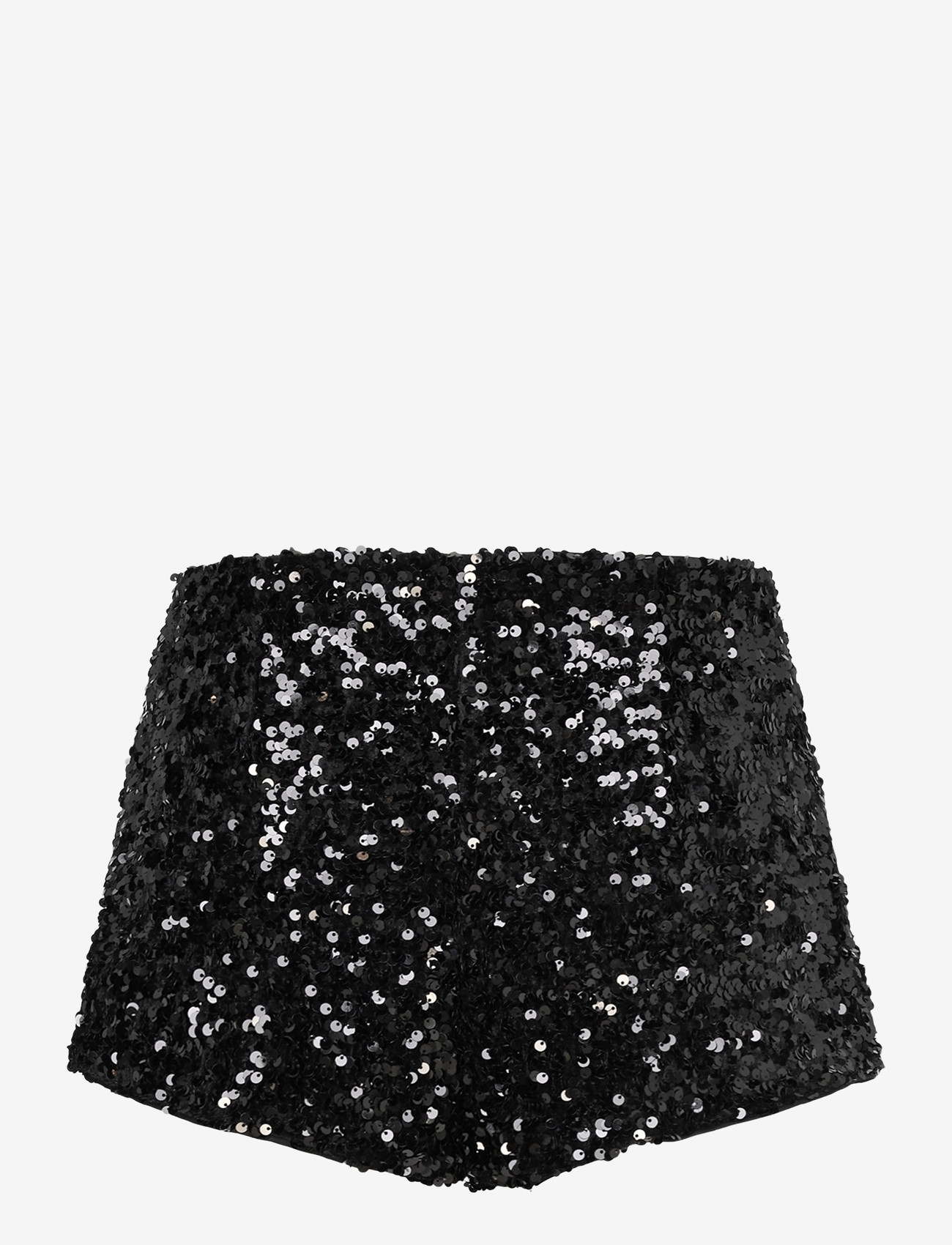 Bardot - WRENLEY SEQUIN MINI SHORT - paper bag shorts - black - 1