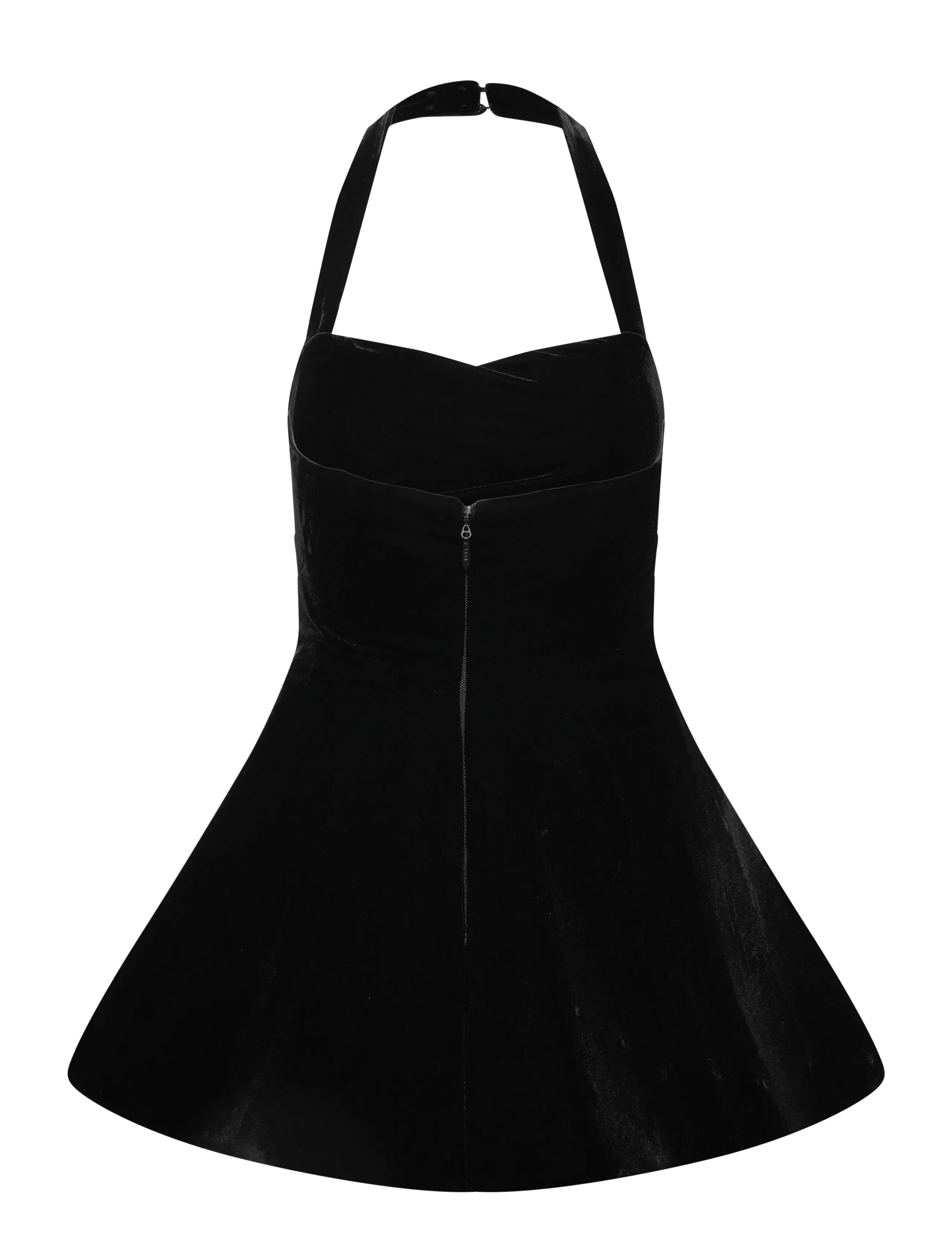 Bardot - AGATHENA VELOUR MINI DRESS - sukienki krótkie - black - 2