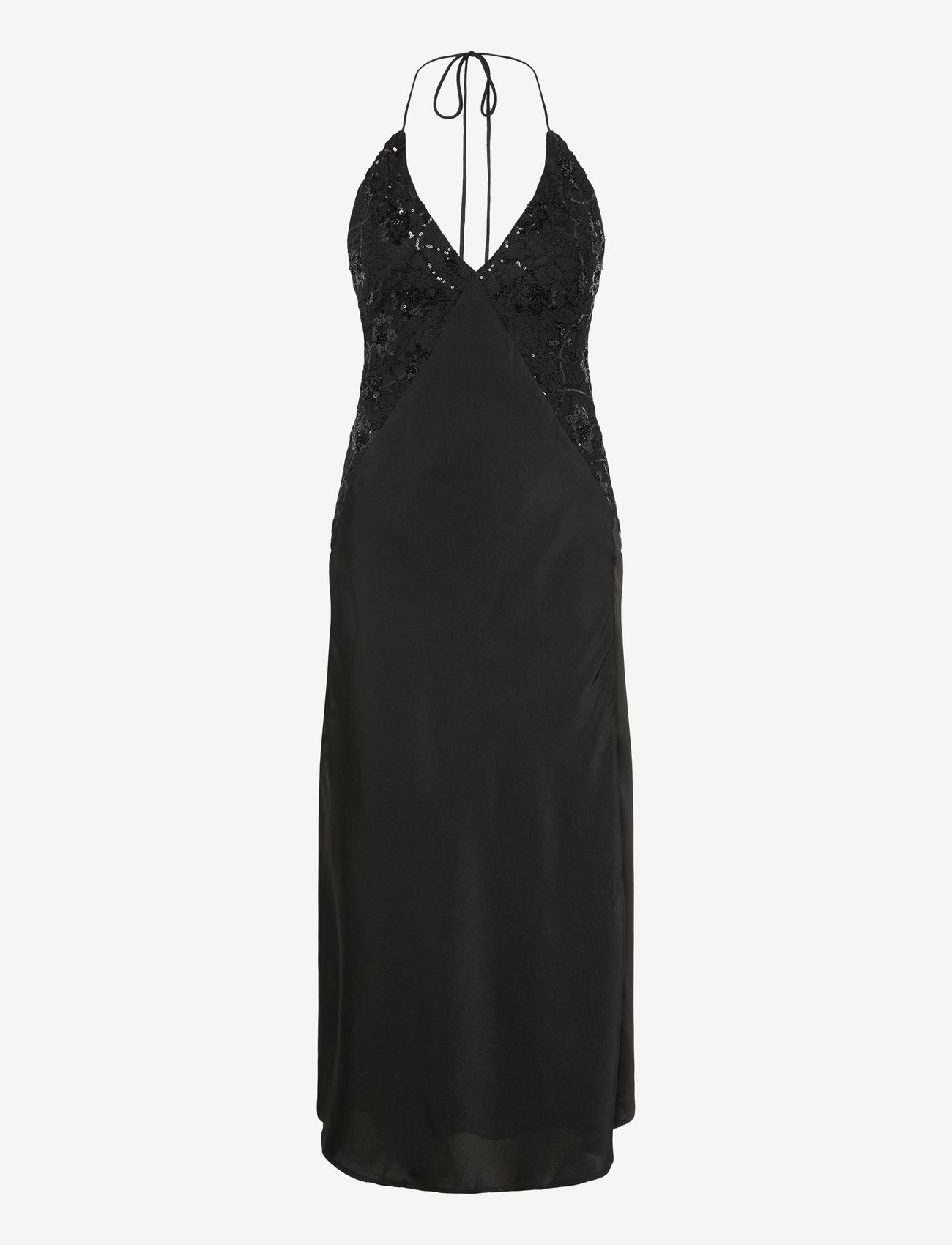 Bardot - ROSELLA HALTER MAXI DRESS - Õhtukleidid - black - 0