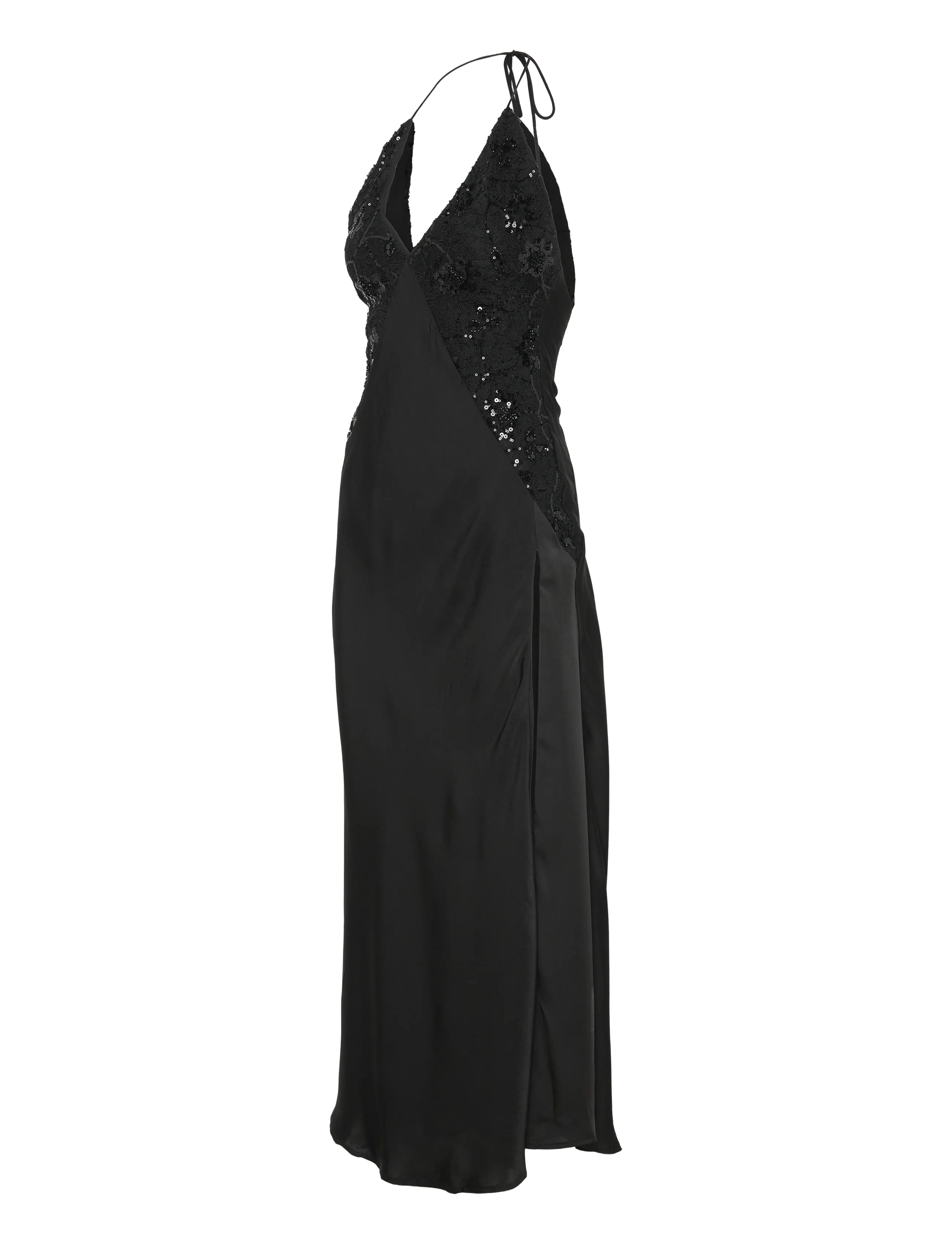 Bardot - ROSELLA HALTER MAXI DRESS - evening dresses - black - 3