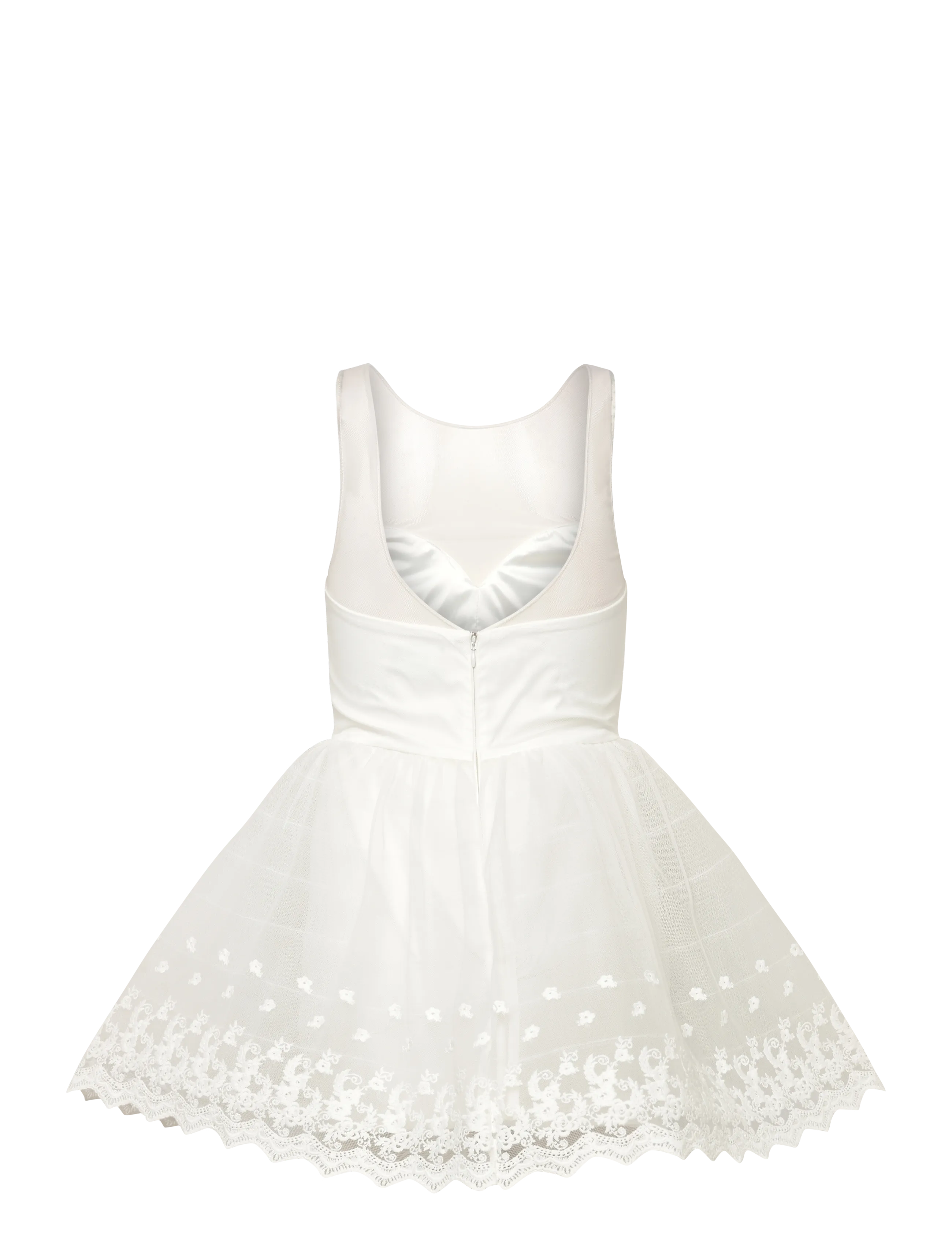 Bardot - HILDA HOOP MINI DRESS - konfirmation - ivory - 2