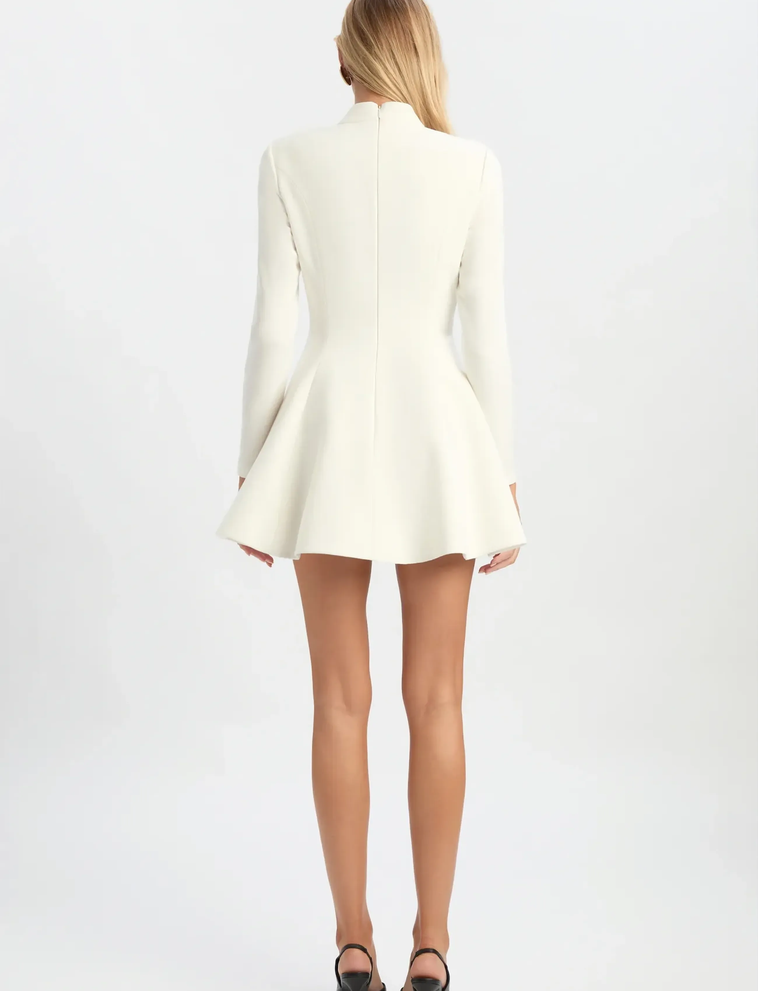 Bardot - ZEPHYRA LONG SLEEVE MINI DRESS - confirmation - orchid wht - 5