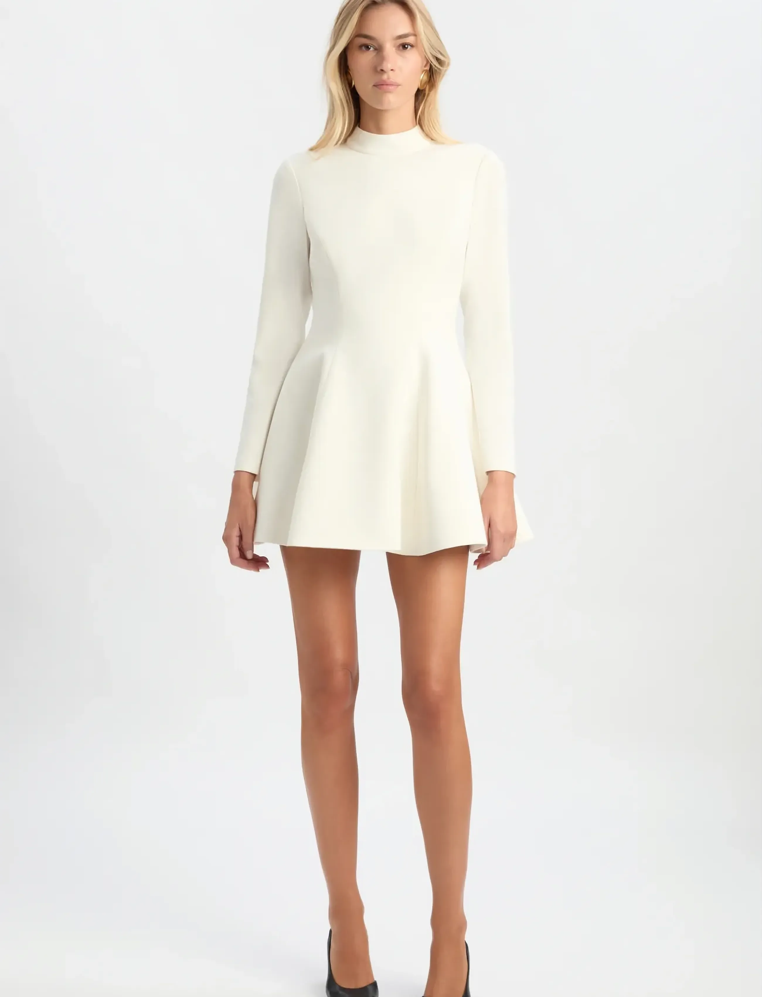 Bardot Zephyra Long Sleeve Mini Dress korta klänningar dam – bild 5