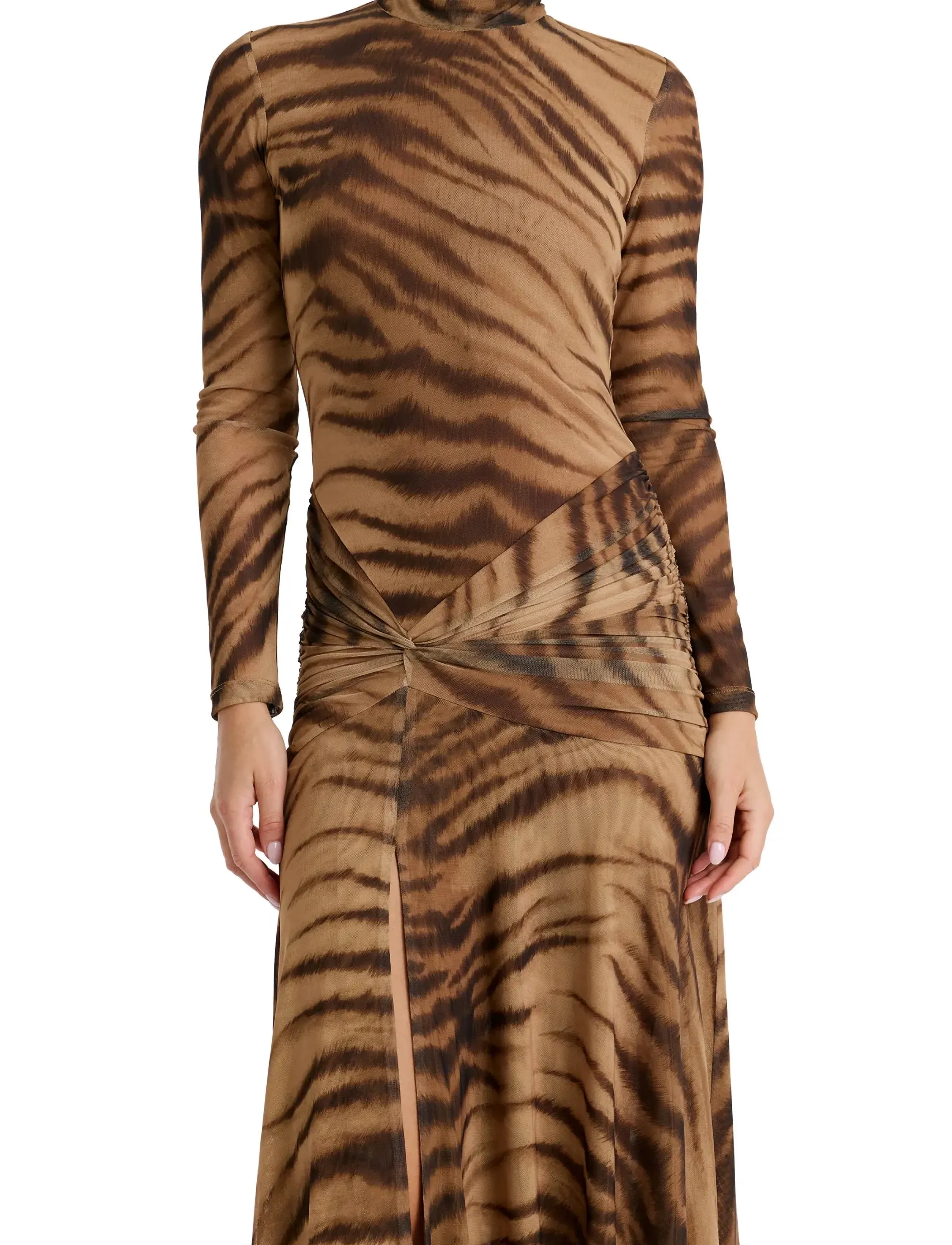 Bardot - LEA PRINTED MESH DRESS - midikleidid - animal pri - 2