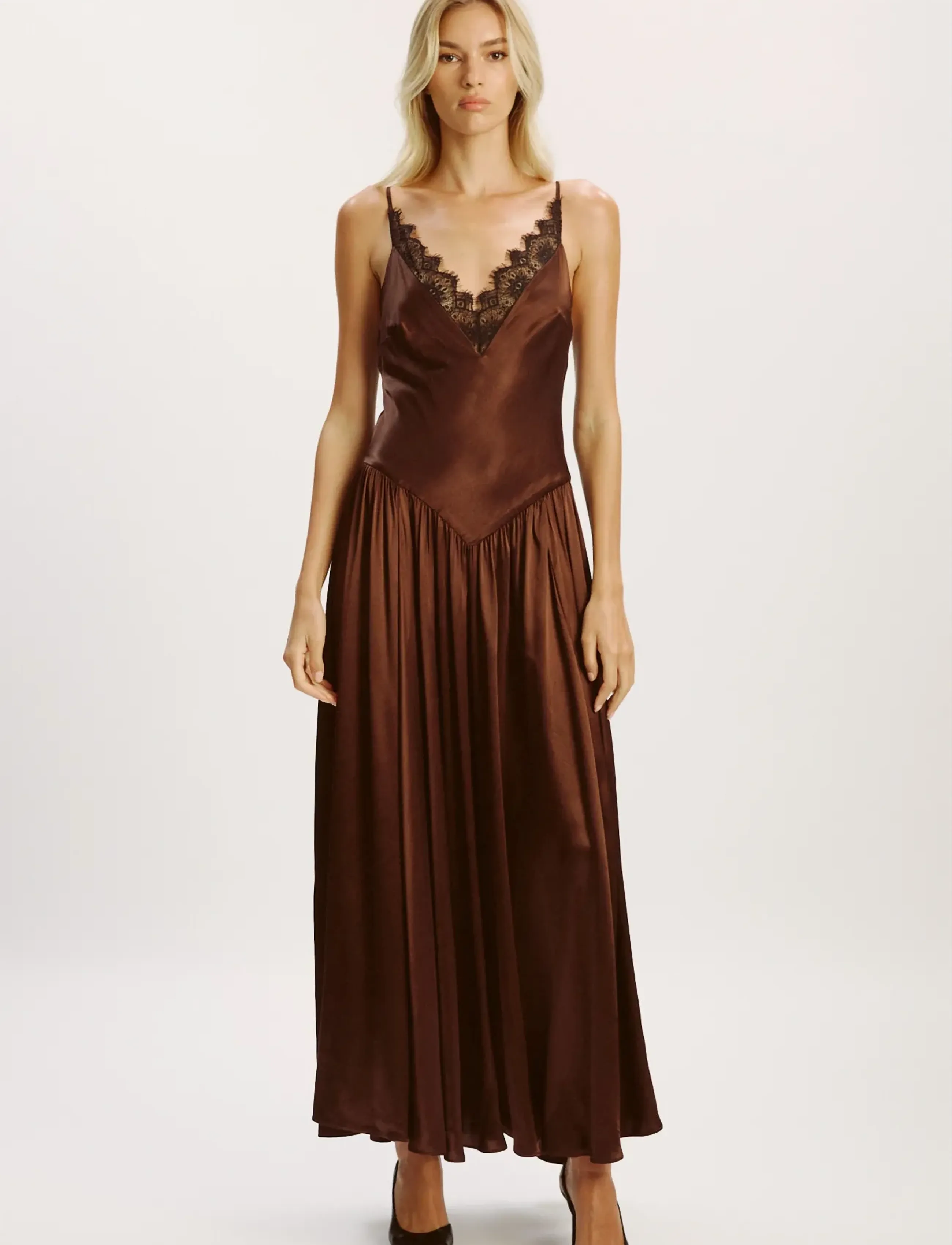 Bardot Aderia Lace Detail Maxi Dress maxiklänningar dam – bild 5
