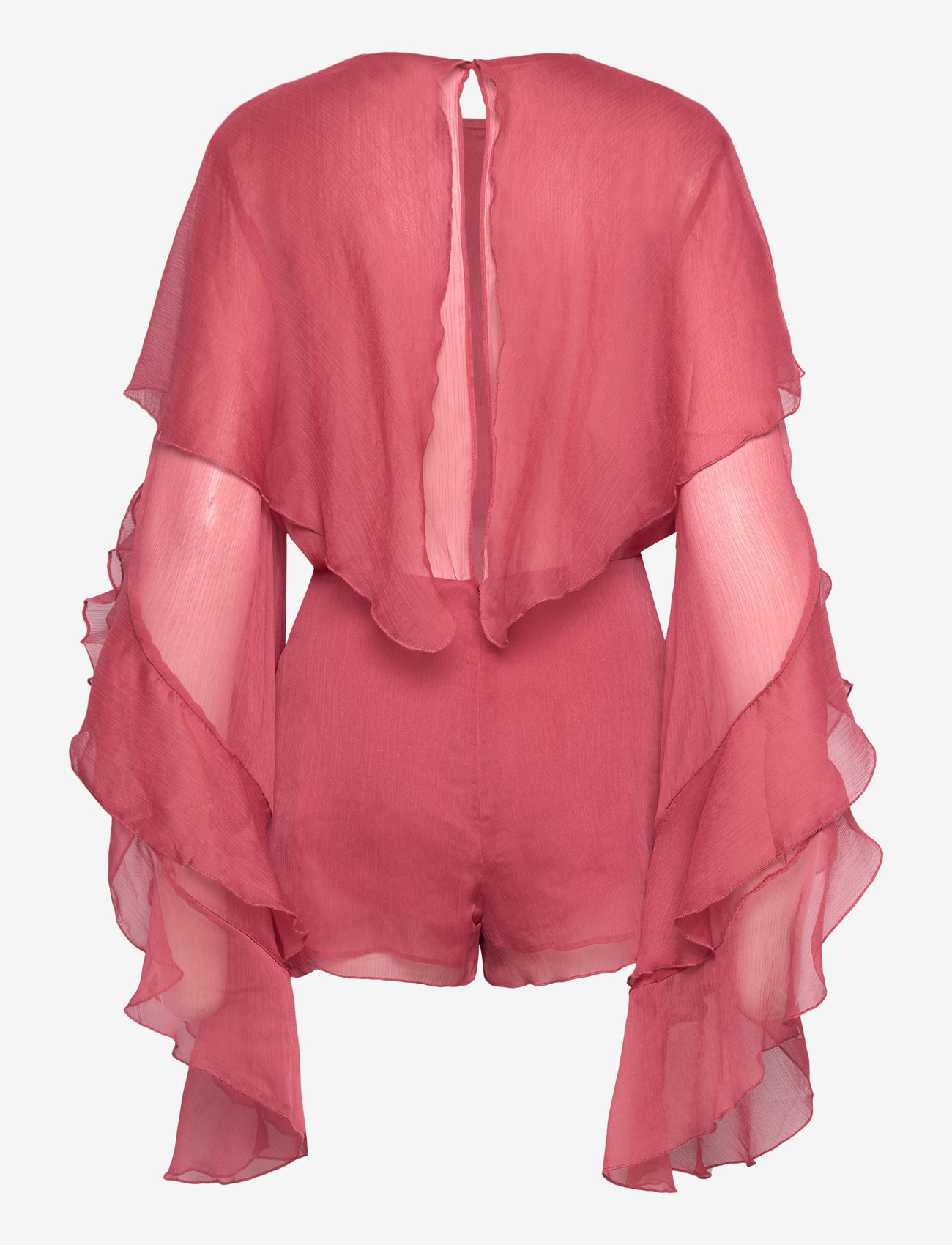 Bardot - CARSON RUFFLE PLAYSUIT - moetrendid - rose - 2
