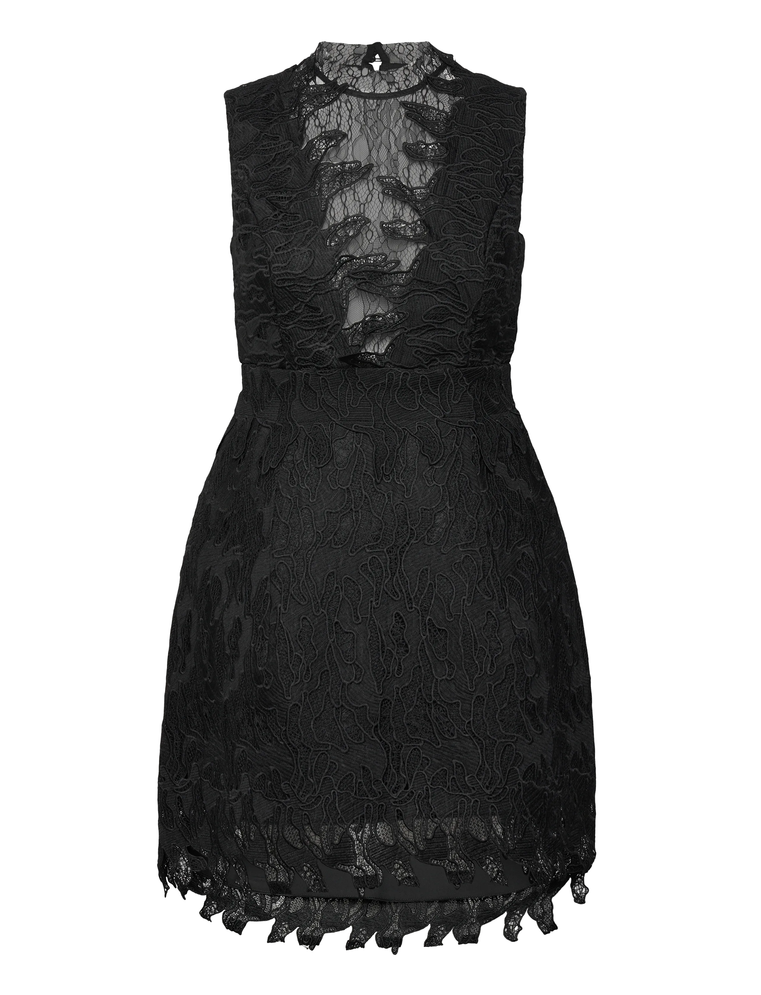 BARDOT Silas Hourglass Mini Kleid Schwarz - 34 - Damen