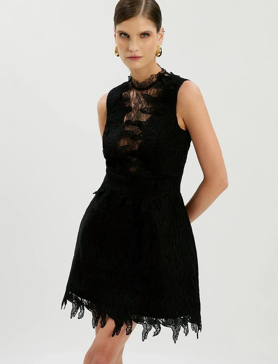 Bardot - SILAS HOURGLASS MINI DRESS - konfirmation - black - 3