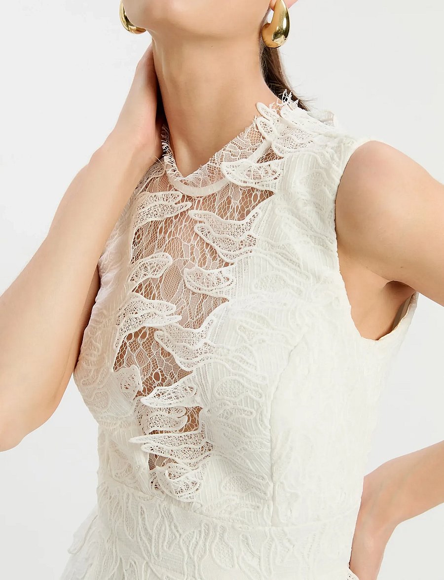 Bardot - SILAS HOURGLASS MINI DRESS - konfirmationstøj - orchid wht - 4