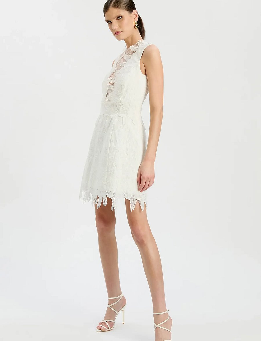 Bardot - SILAS HOURGLASS MINI DRESS - konfirmationstøj - orchid wht - 5