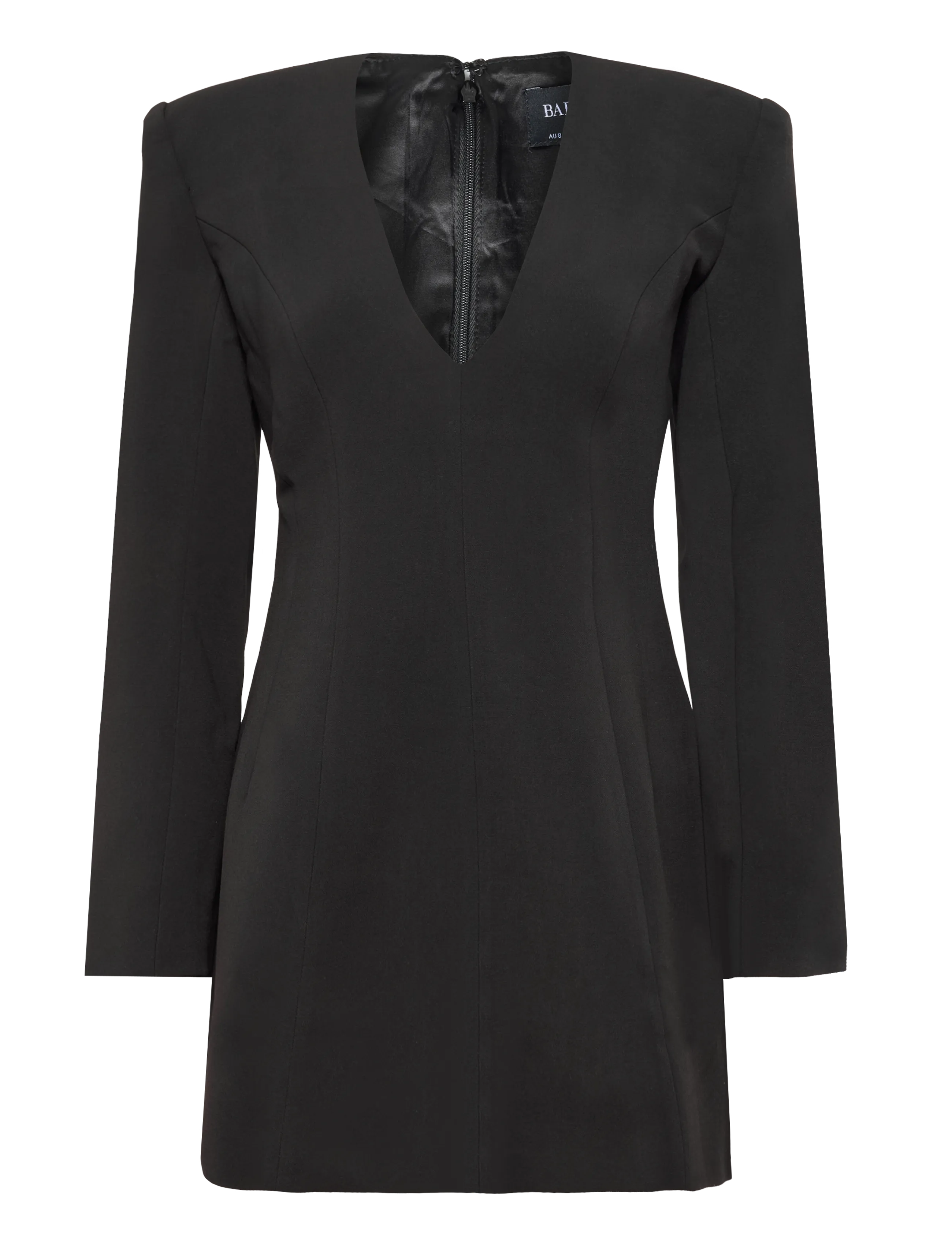 Bardot OLIVIA STRUCTURED MINI DRESS - Tøj - BLACK / black