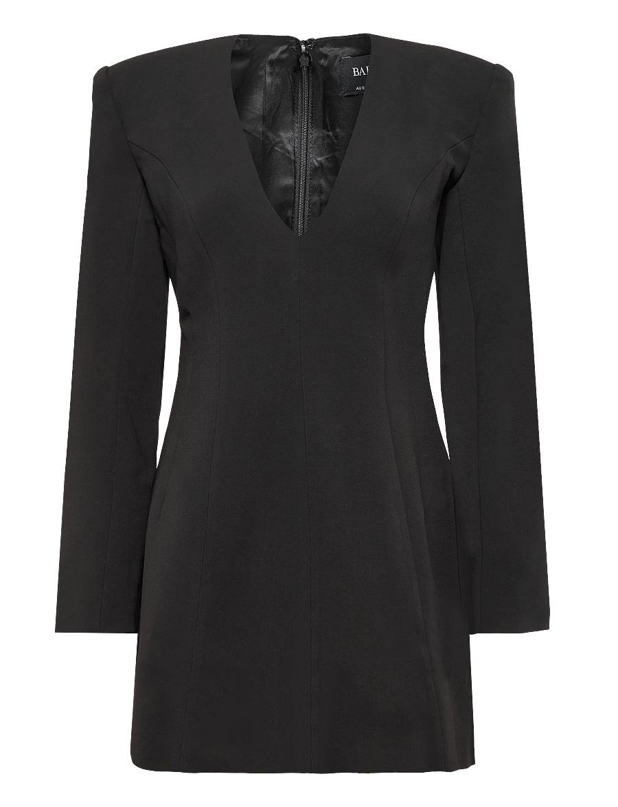 Bardot - OLIVIA STRUCTURED MINI DRESS - cocktailkjoler - black - 0