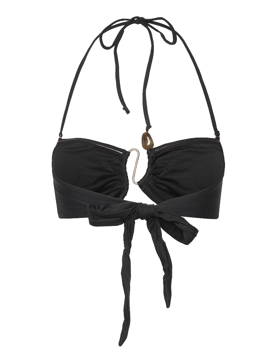 Bardot - RYMONA BANDEAU BIKINI TOP - bedrade bikinitops - black - 3