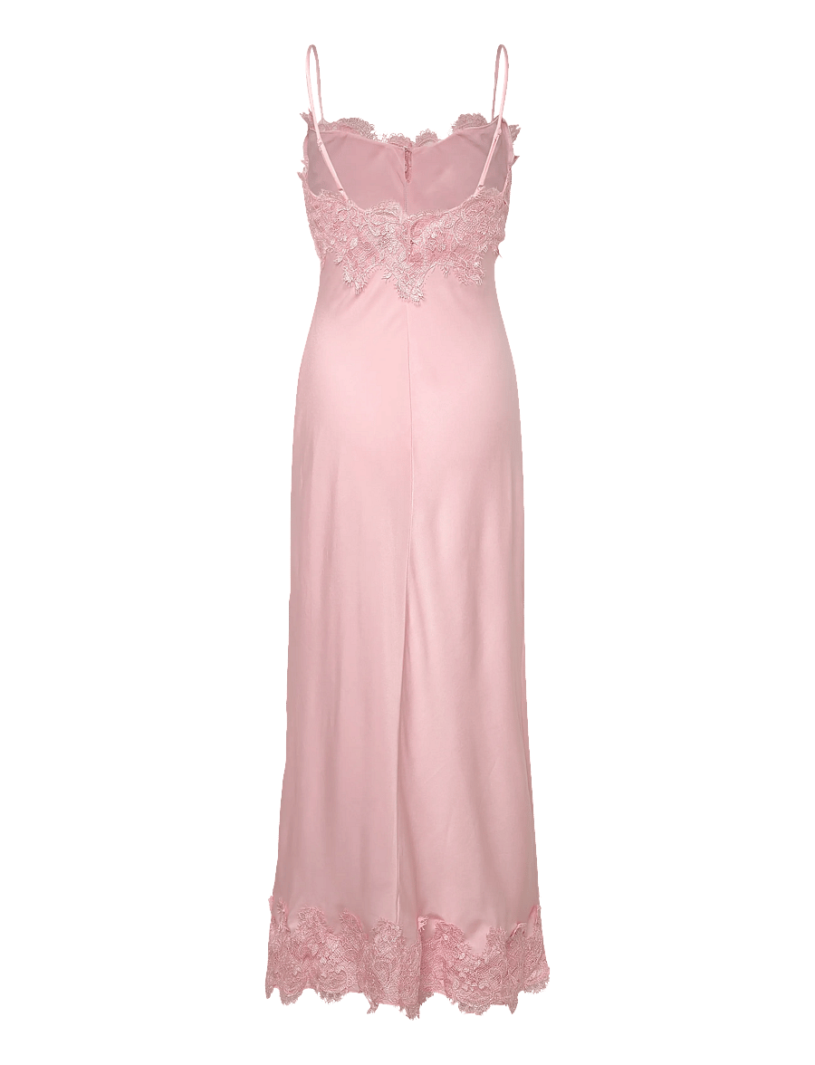 Bardot - ALERIE LACE SATIN MAXI DRESS - robes de dentelle - petal pink - 2