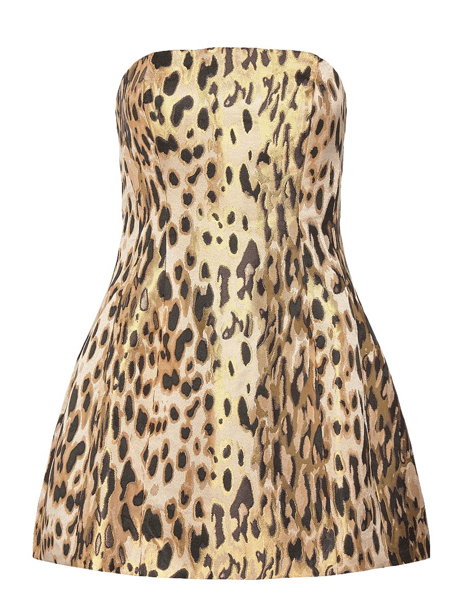 Bardot - FLORINE HOURGLASS MINI DRESS - partykleider - chocolate - 1