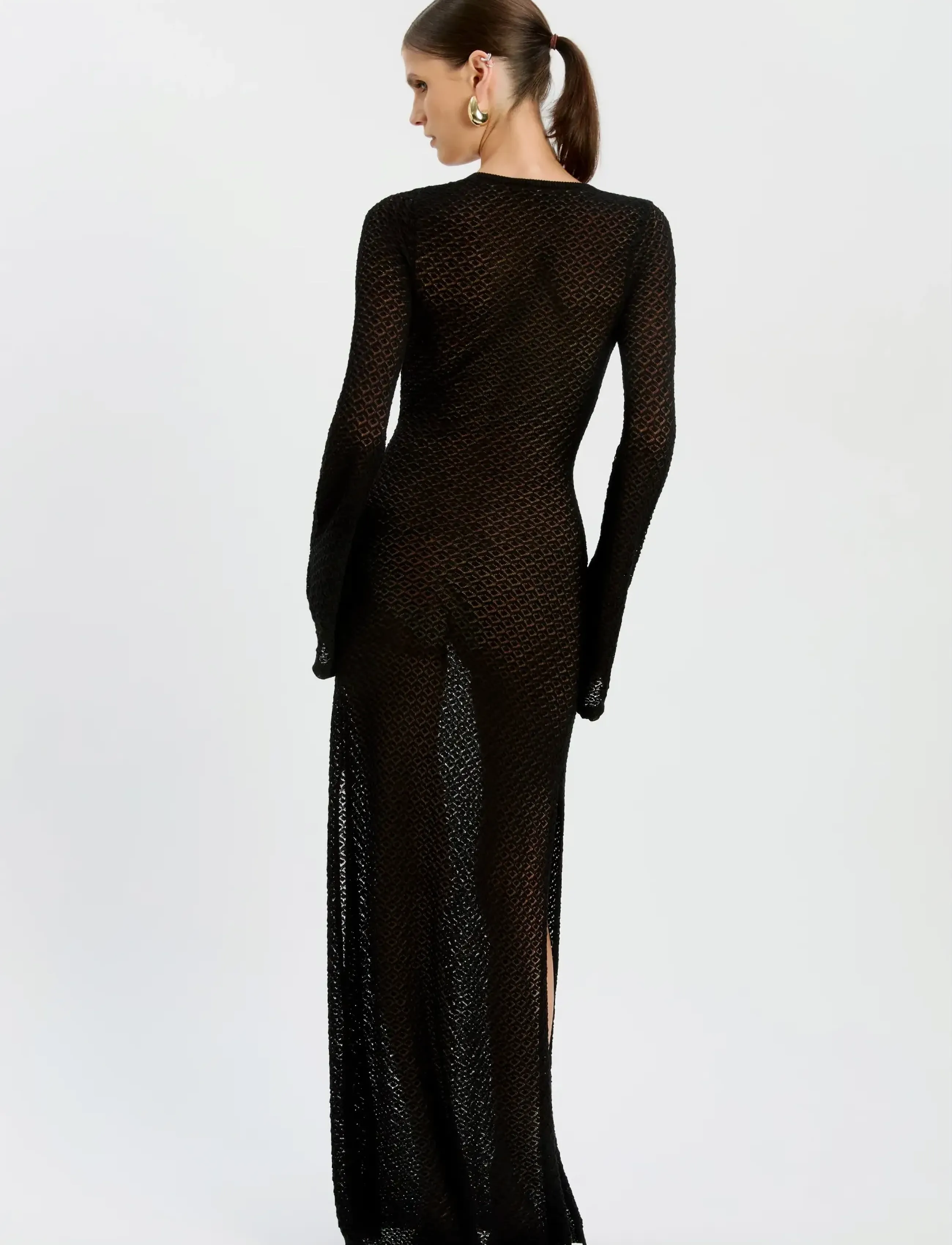 Bardot Bryn Crochet Maxi Dress klänningar dam – bild 5