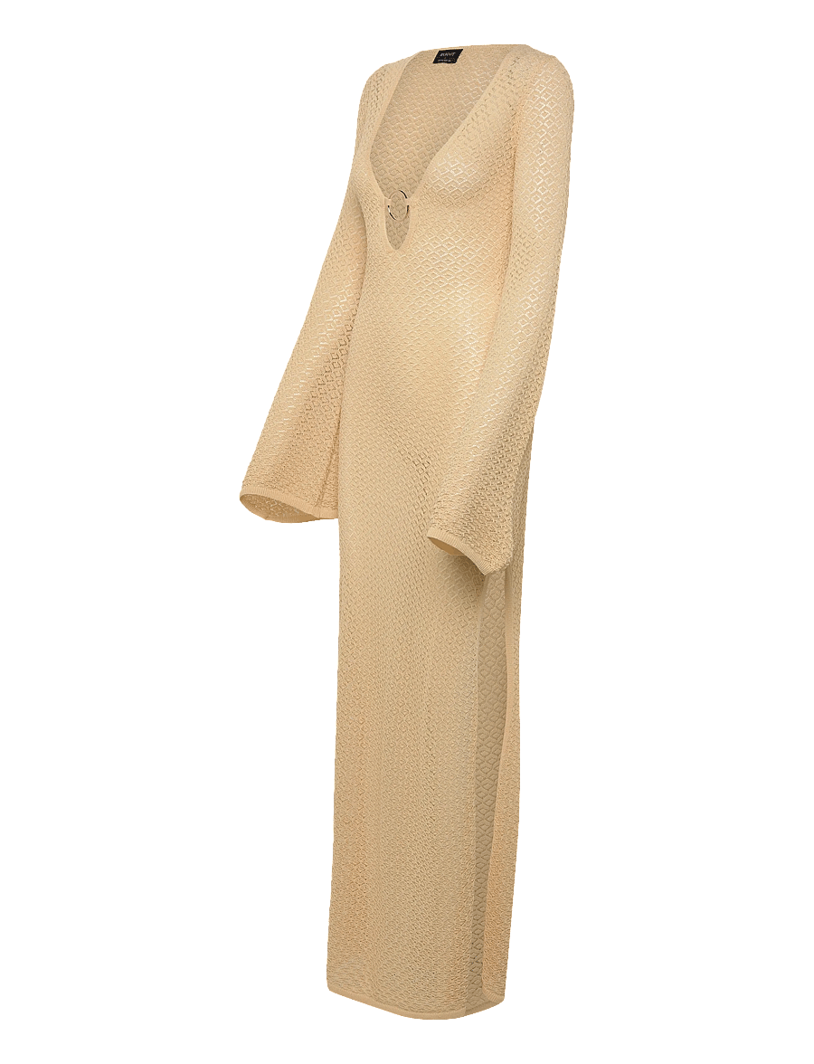 Bardot - BRYN CROCHET MAXI DRESS - strickkleider - buttercup - 2