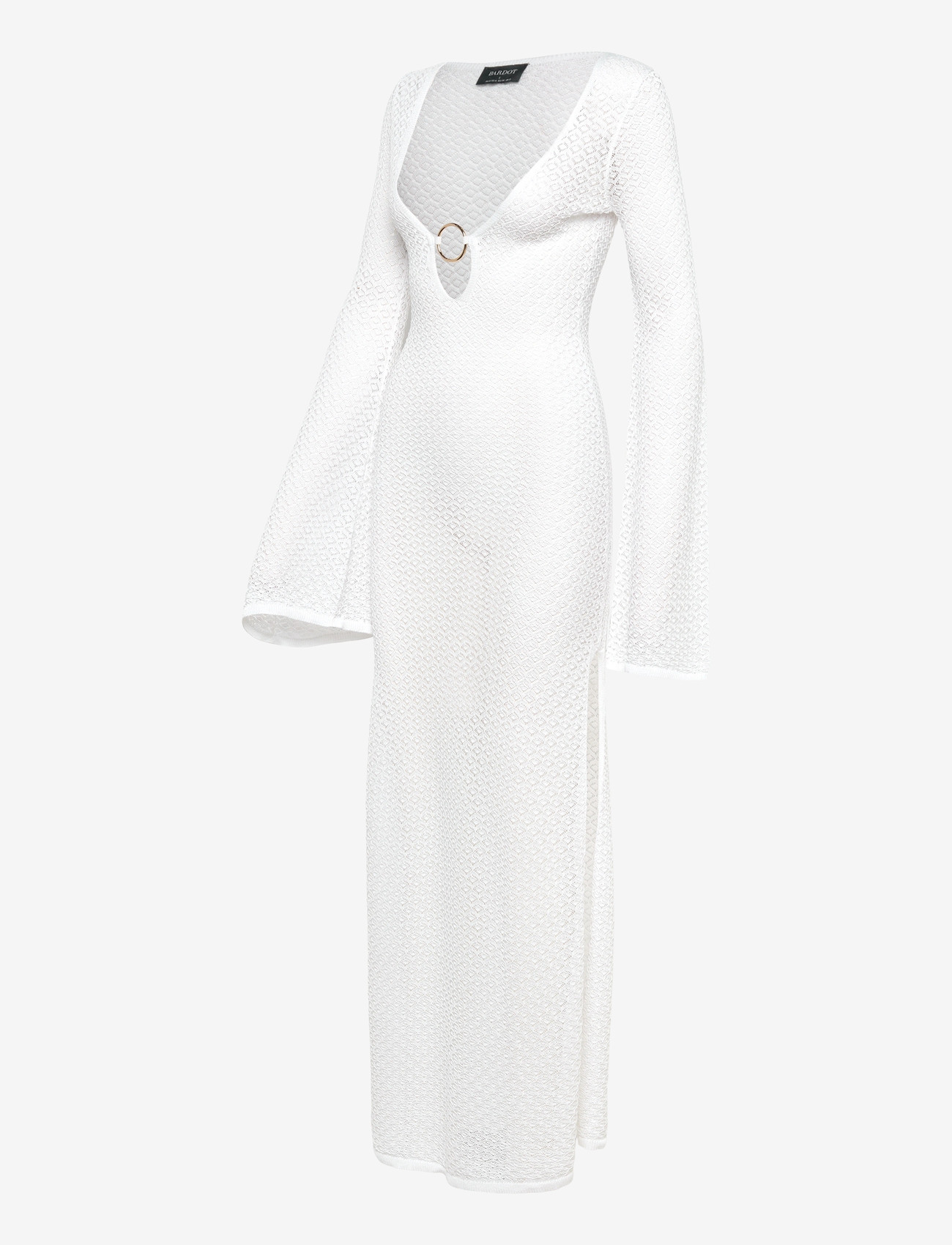 Bardot - BRYN CROCHET MAXI DRESS - strikkjoler - ivory - 3