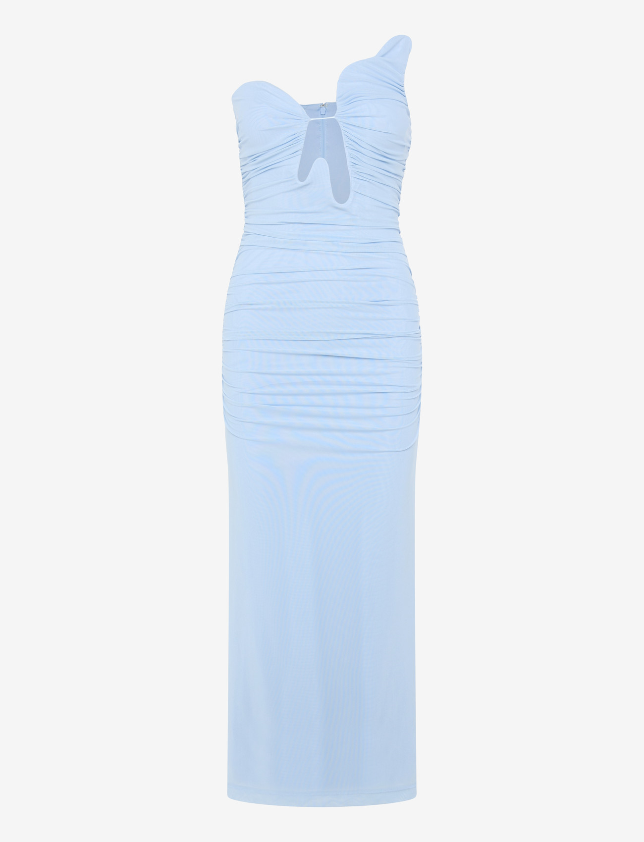 Bardot - JULANE MESH MIDI DRESS - midi kjoler - soft blue - 1