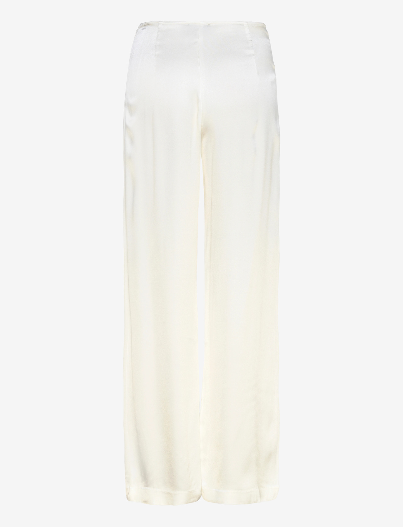 Bardot - DEVIN MID RISE SATIN PANT - hosen mit weitem bein - orchid wht - 1