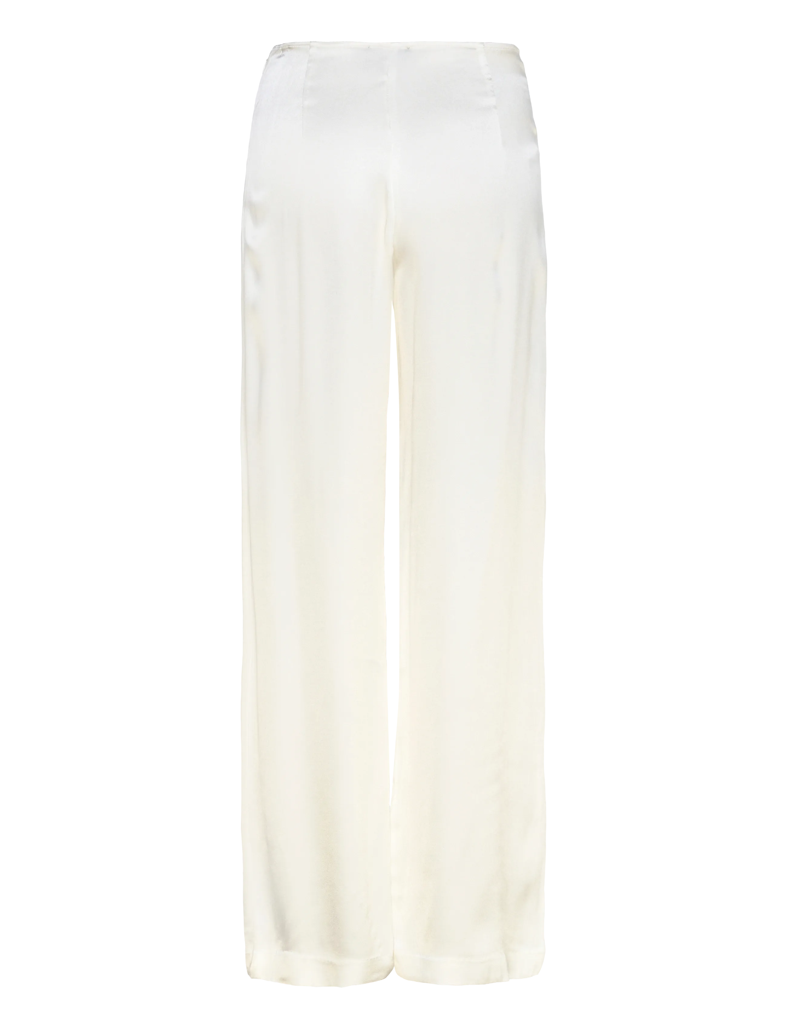 Bardot - DEVIN MID RISE SATIN PANT - bukser med brede ben - orchid wht - 1