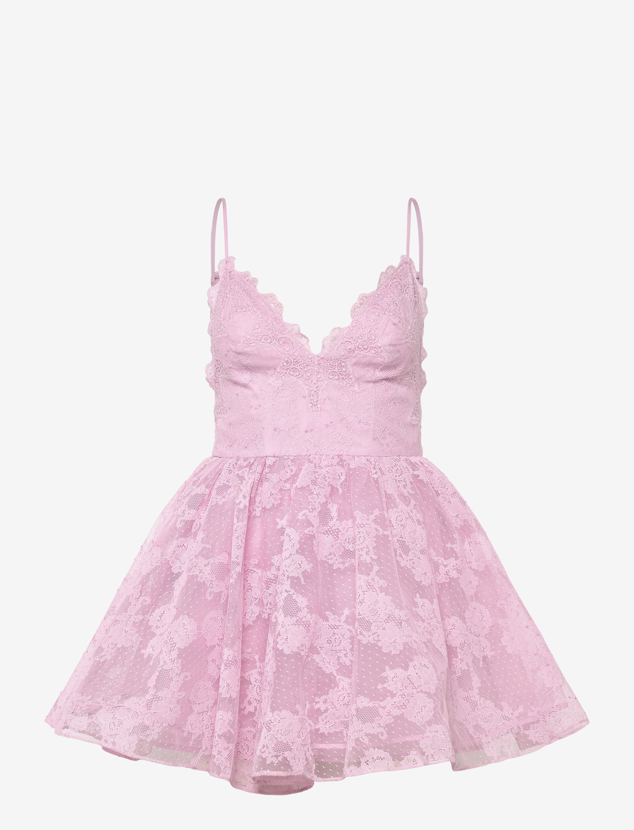 Bardot - ORELIA LACE MINI DRESS - blondekjoler - lilac - 1