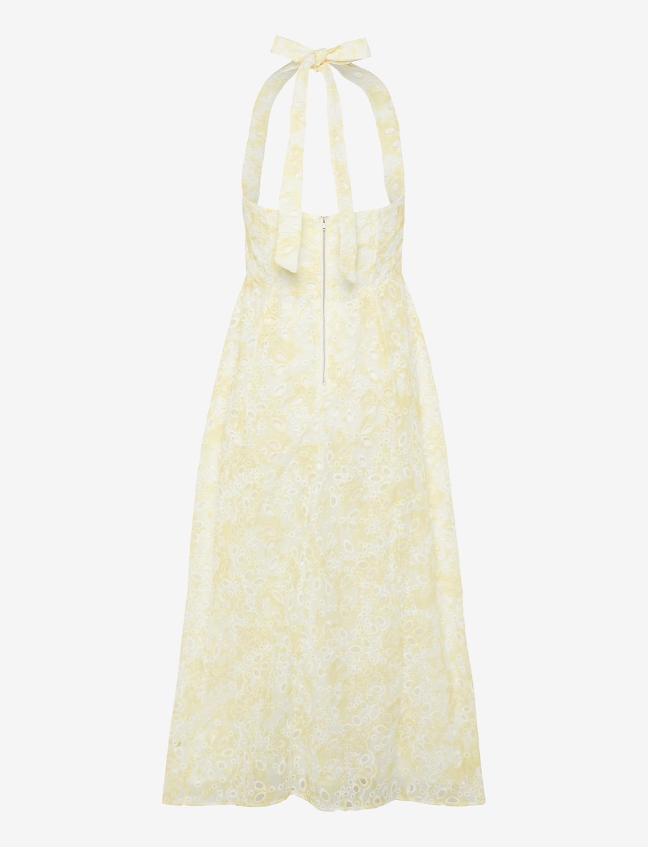 Bardot - POLLIE HALTER MIDI DRESS - midikleidid - yellow flr - 2