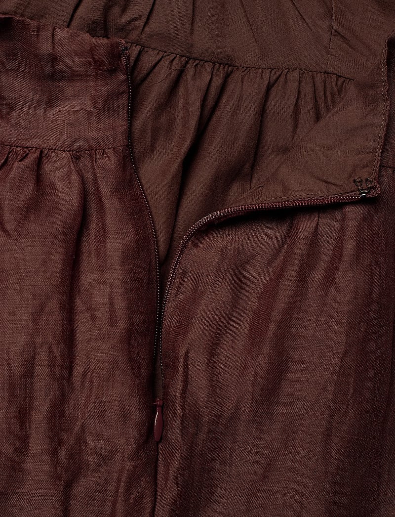 Bardot - CAVARLY RAMIE HALTER DRESS - maxiklänningar - chocolate - 3