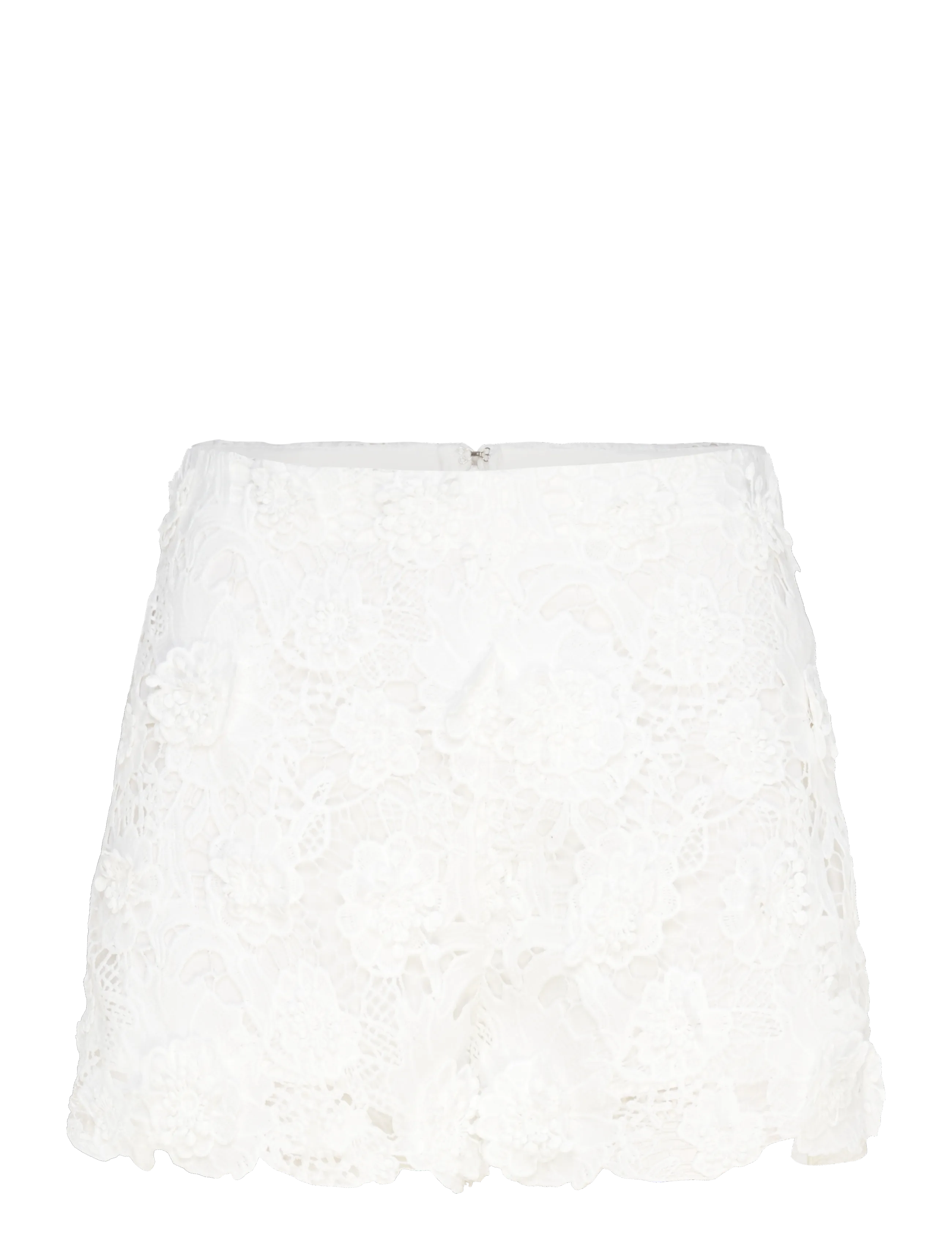 Bardot AMYRA HIGH WAISTED SHORT - Riided - IVORY / white