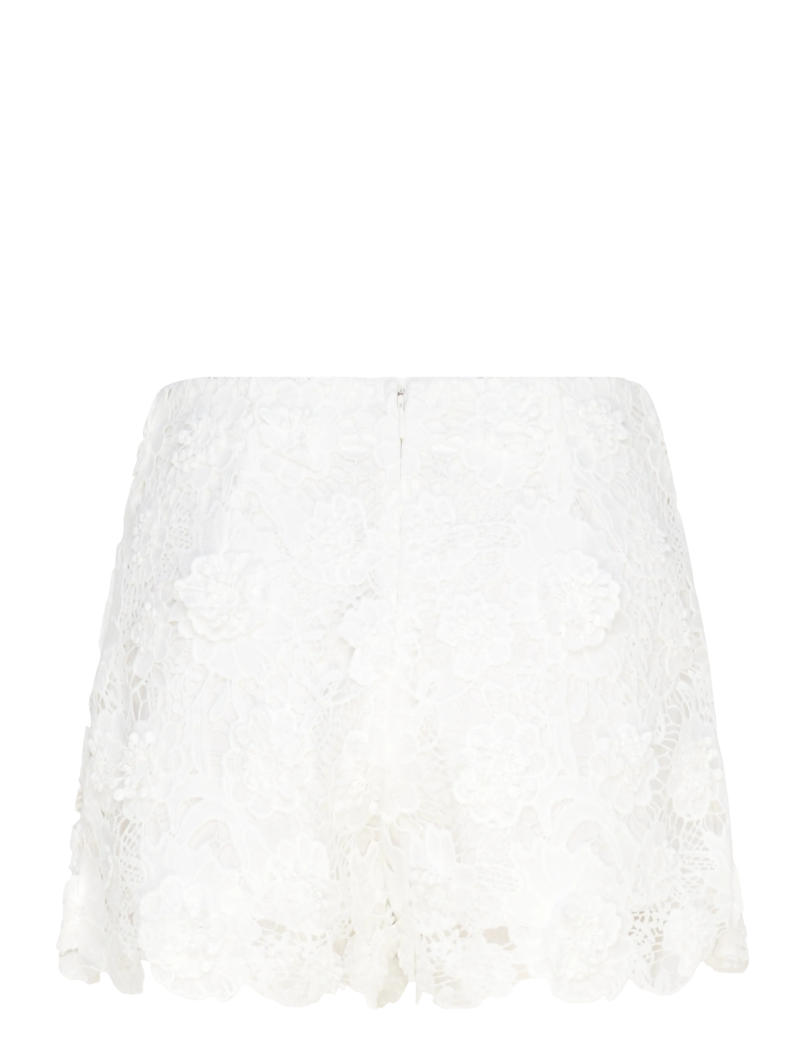 Bardot - AMYRA HIGH WAISTED SHORT - konfirmationstøj - ivory - 2