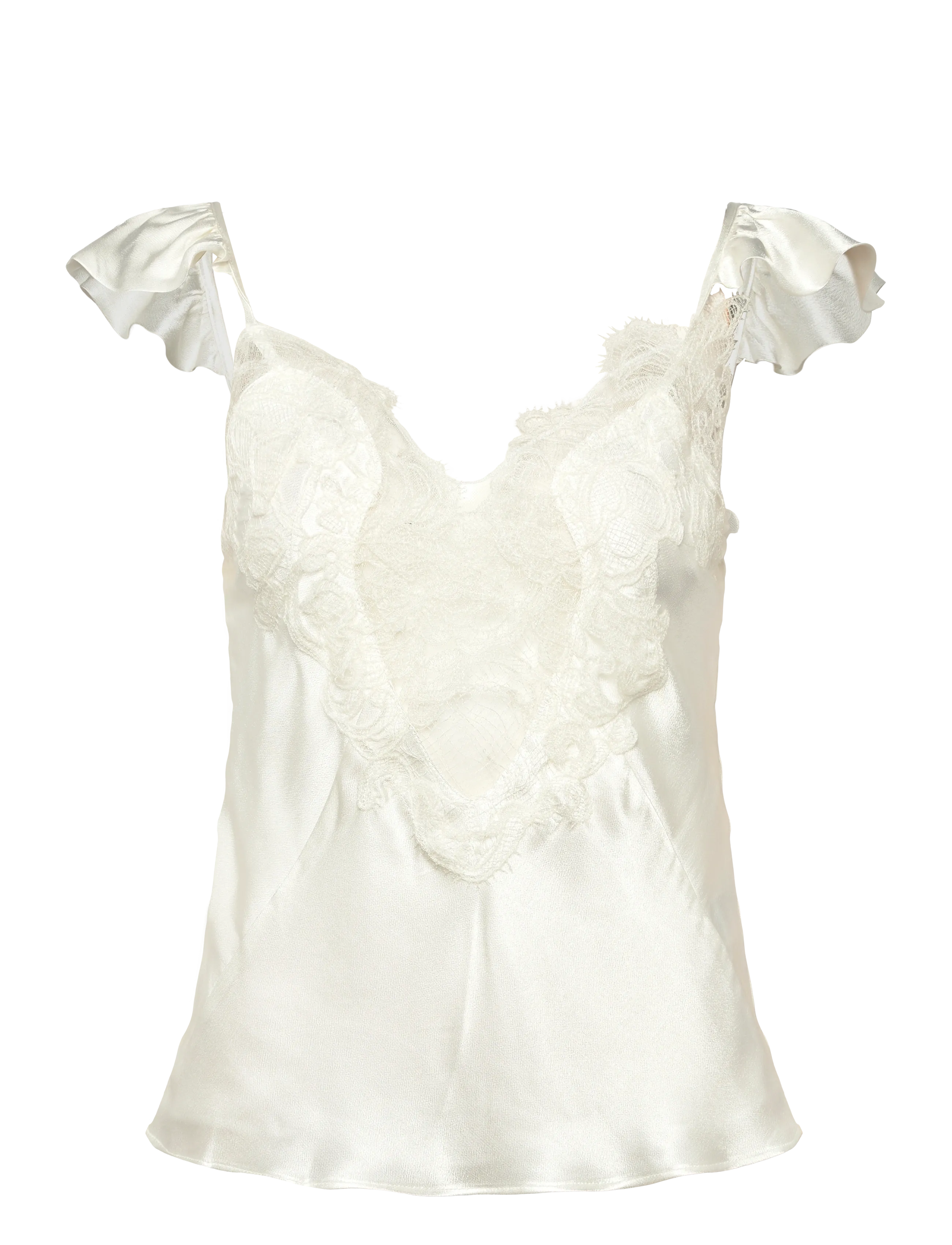 Bardot IVY LACE DETAIL CAMISOLE - Kolleksjoner - ORCHID WHT / cream