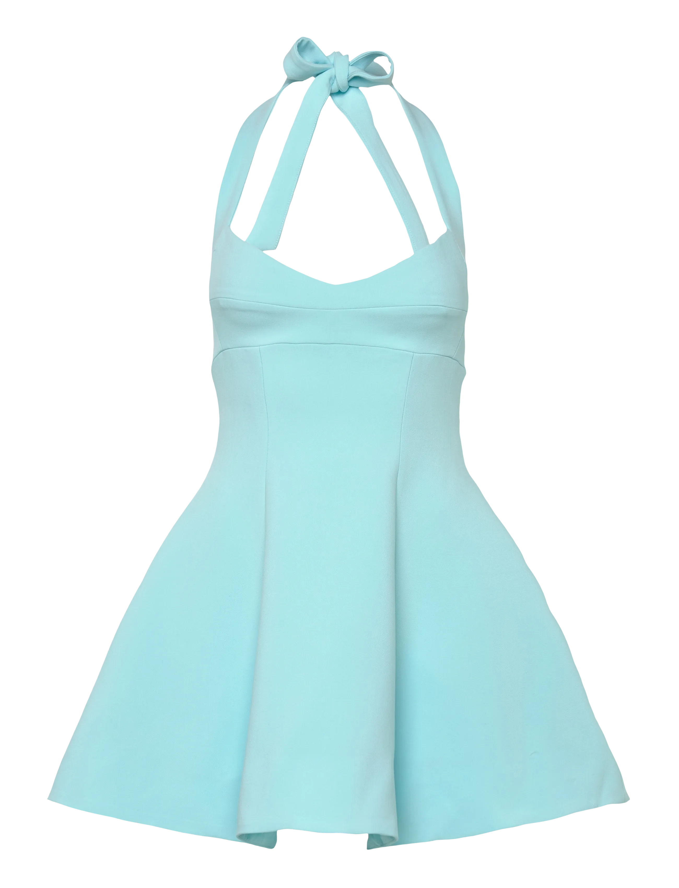 Bardot DESERAE HALTER NECK MINI DRESS - Korta klänningar - AQUA / blue