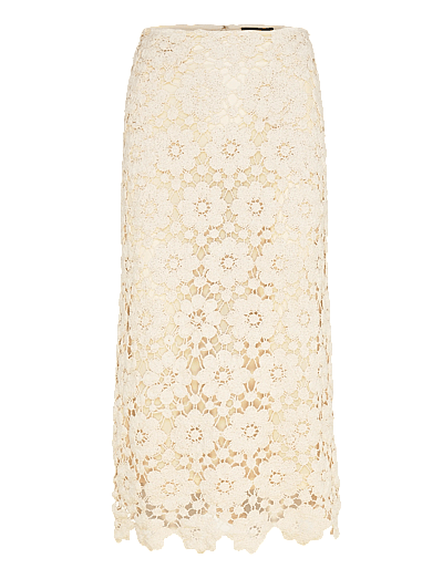 Bardot VENETA CROCHET MIDI SKIRT - - undefined / undefined