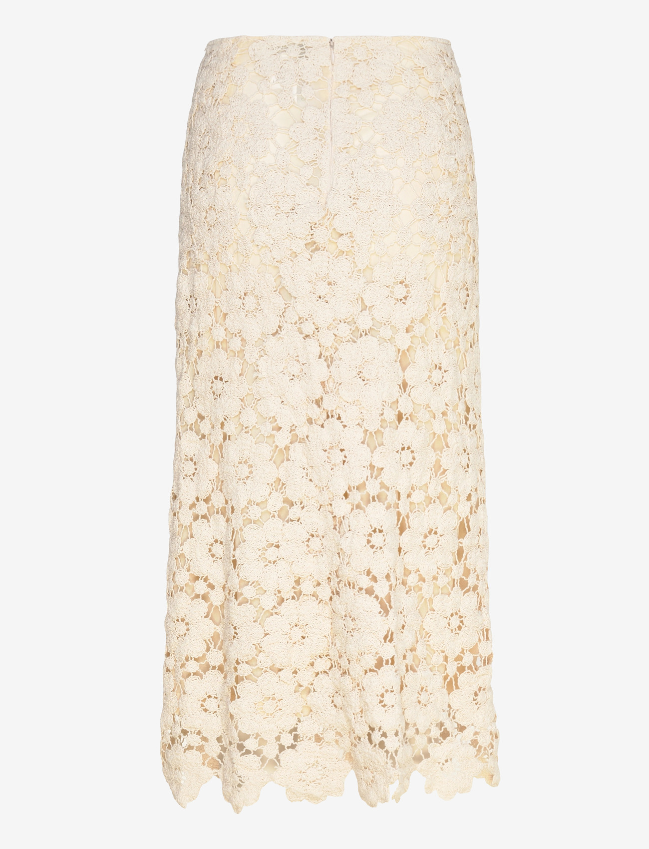 Bardot - VENETA CROCHET MIDI SKIRT - strikkede nederdele - lt beige - 2