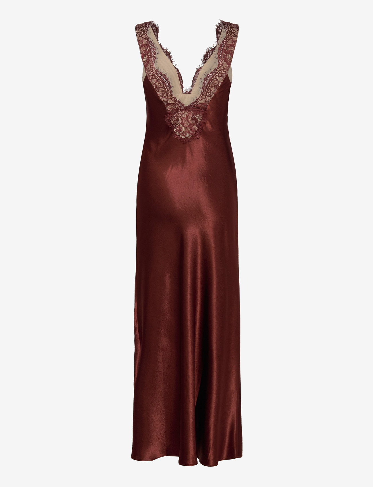 Bardot - TORIE LACE SLIP DRESS - natkjoler - brick - 1