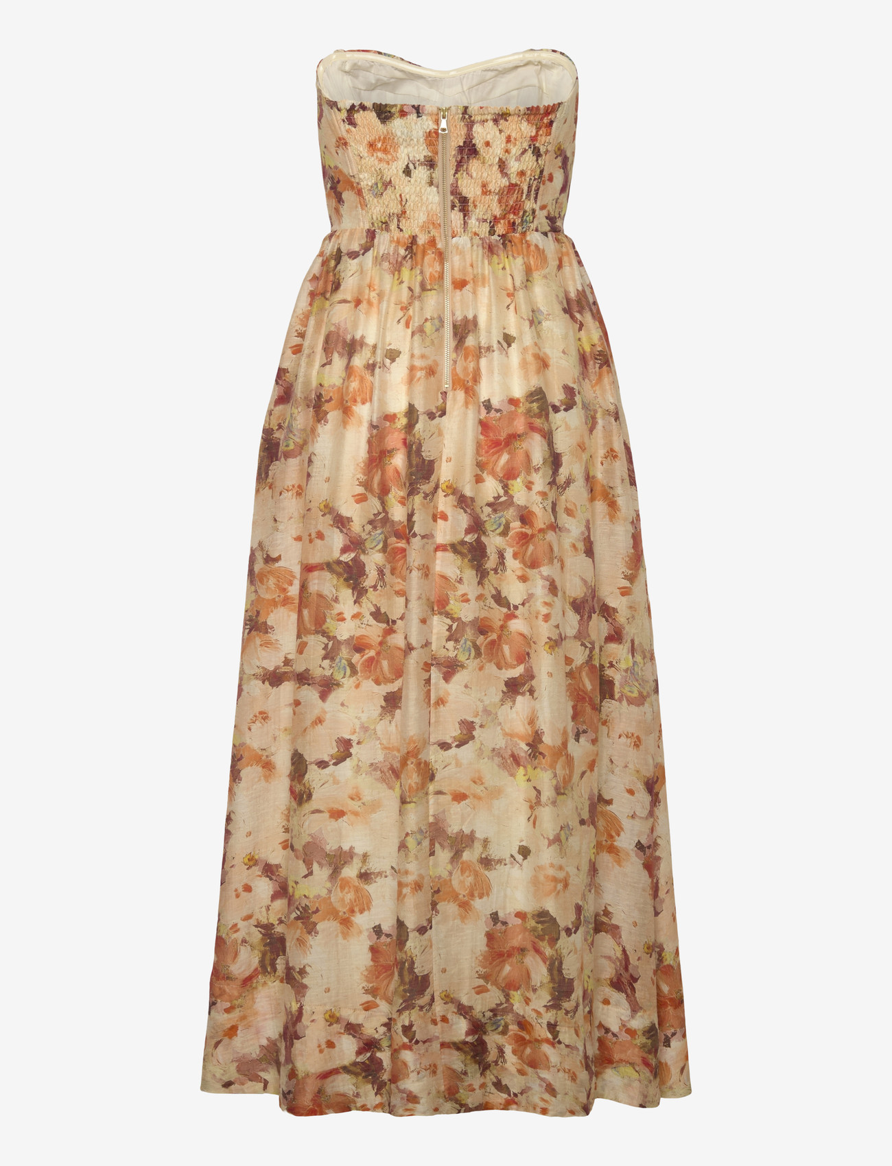 Bardot - LOLA PRINTED MIDI DRESS - midi kjoler - orange - 1