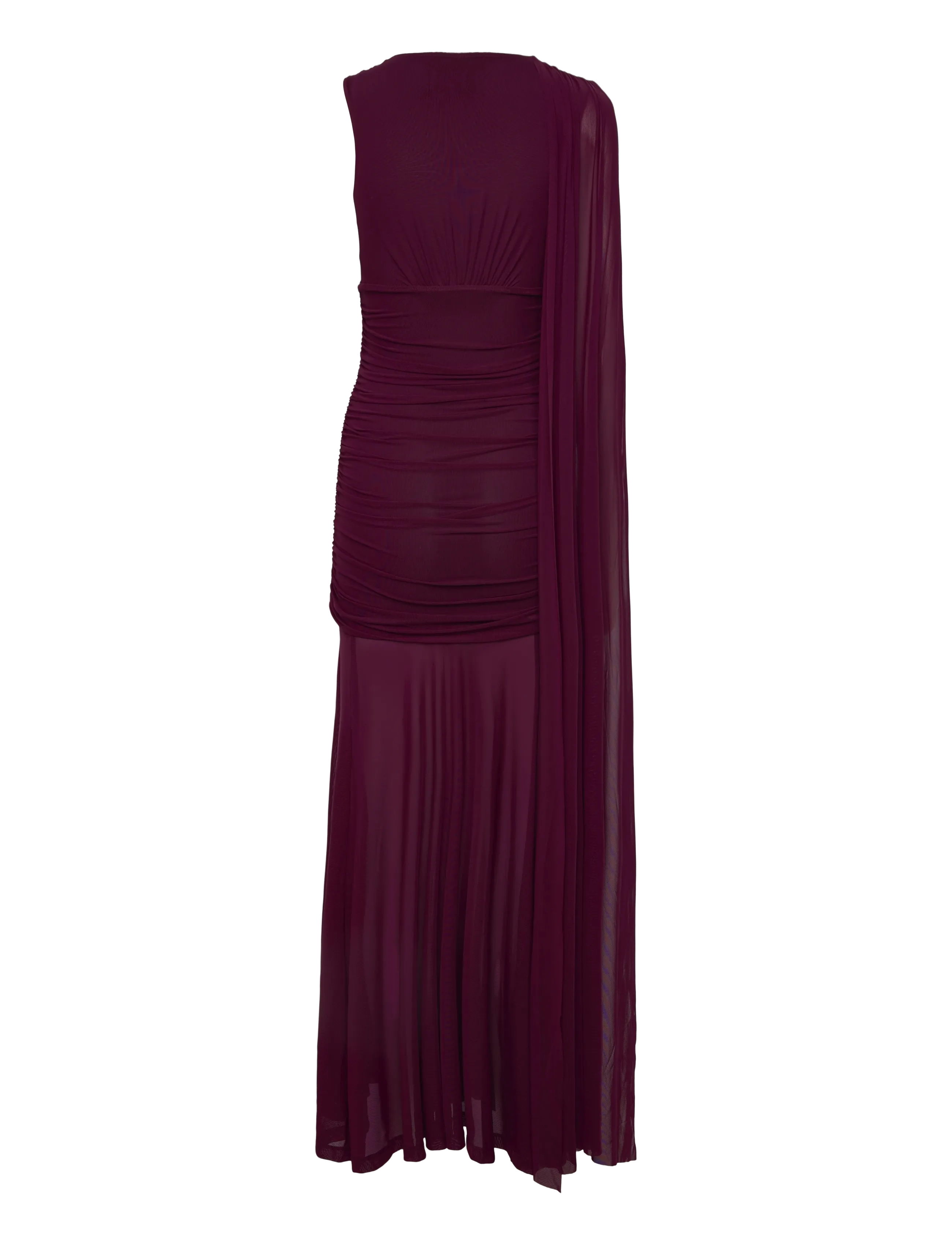 Bardot - ALVERIE MESH MAXI DRESS - mulberry - 1
