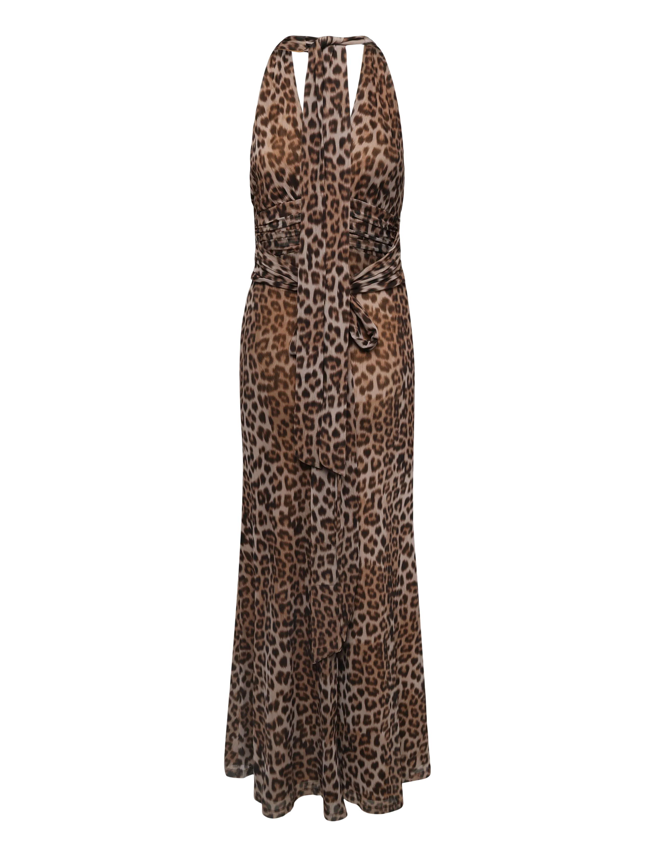 Bardot - ELERA PRINTED MESH MAXI DRESS - maksikleidid - b leopard - 1